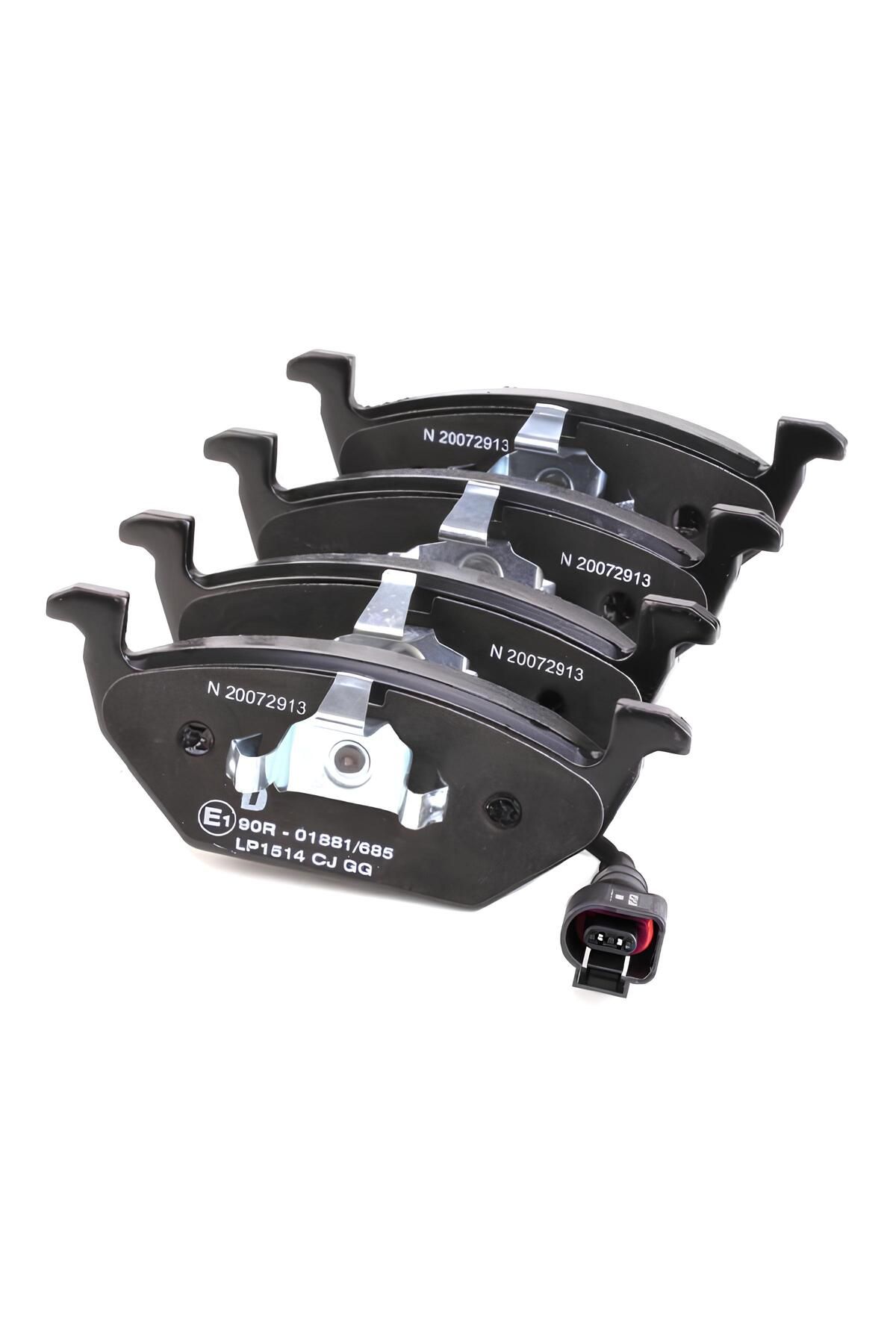 DELPHİ TECHNOLOGİES-DELPHI LP1514 FRONT BRAKE PAD VW POLO 02-05 2