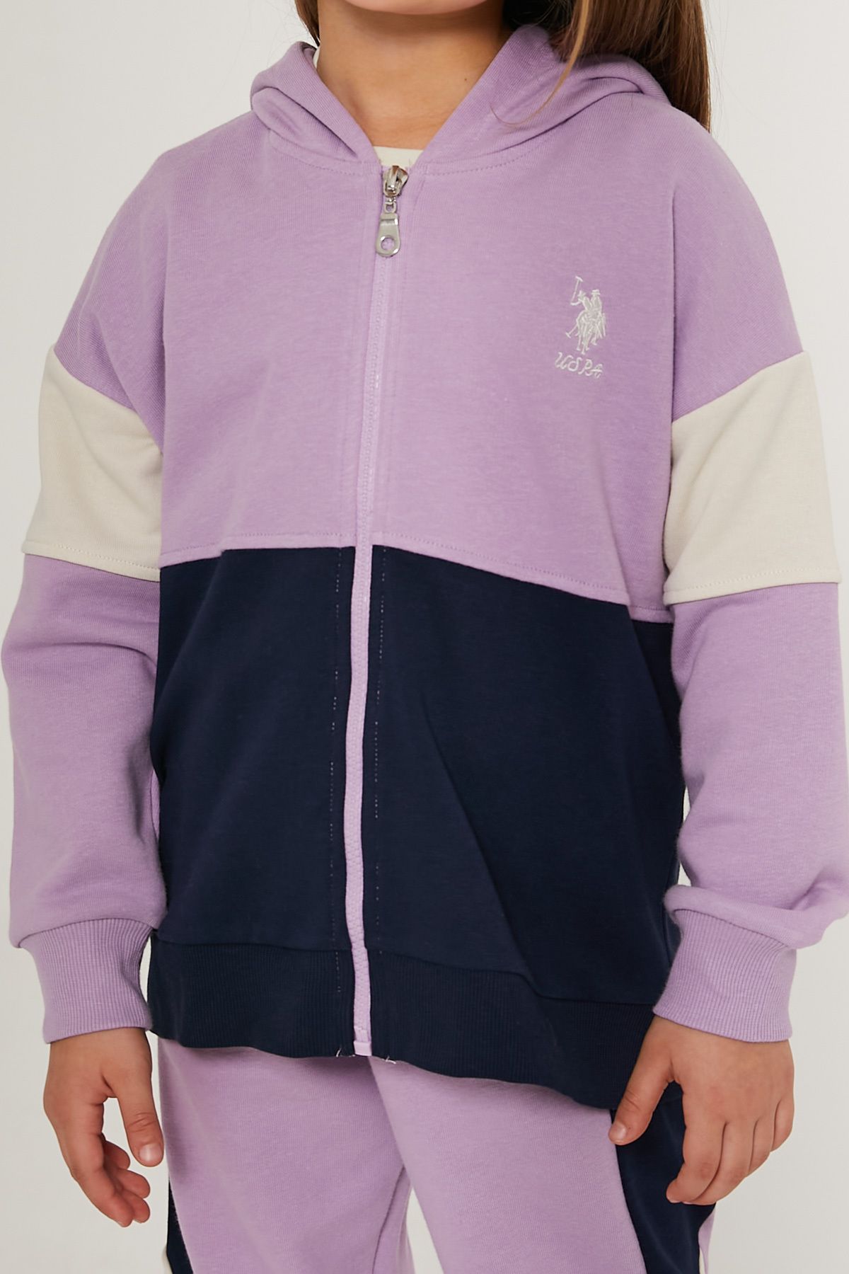 Purple polo deals sweat suit