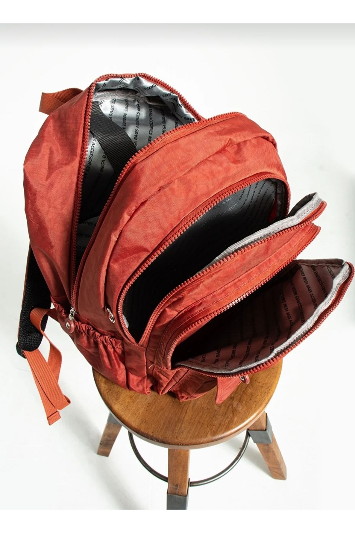 MEGA ÇANTA-School Bag Mega Large Size Multi-Compartment Backpack 3