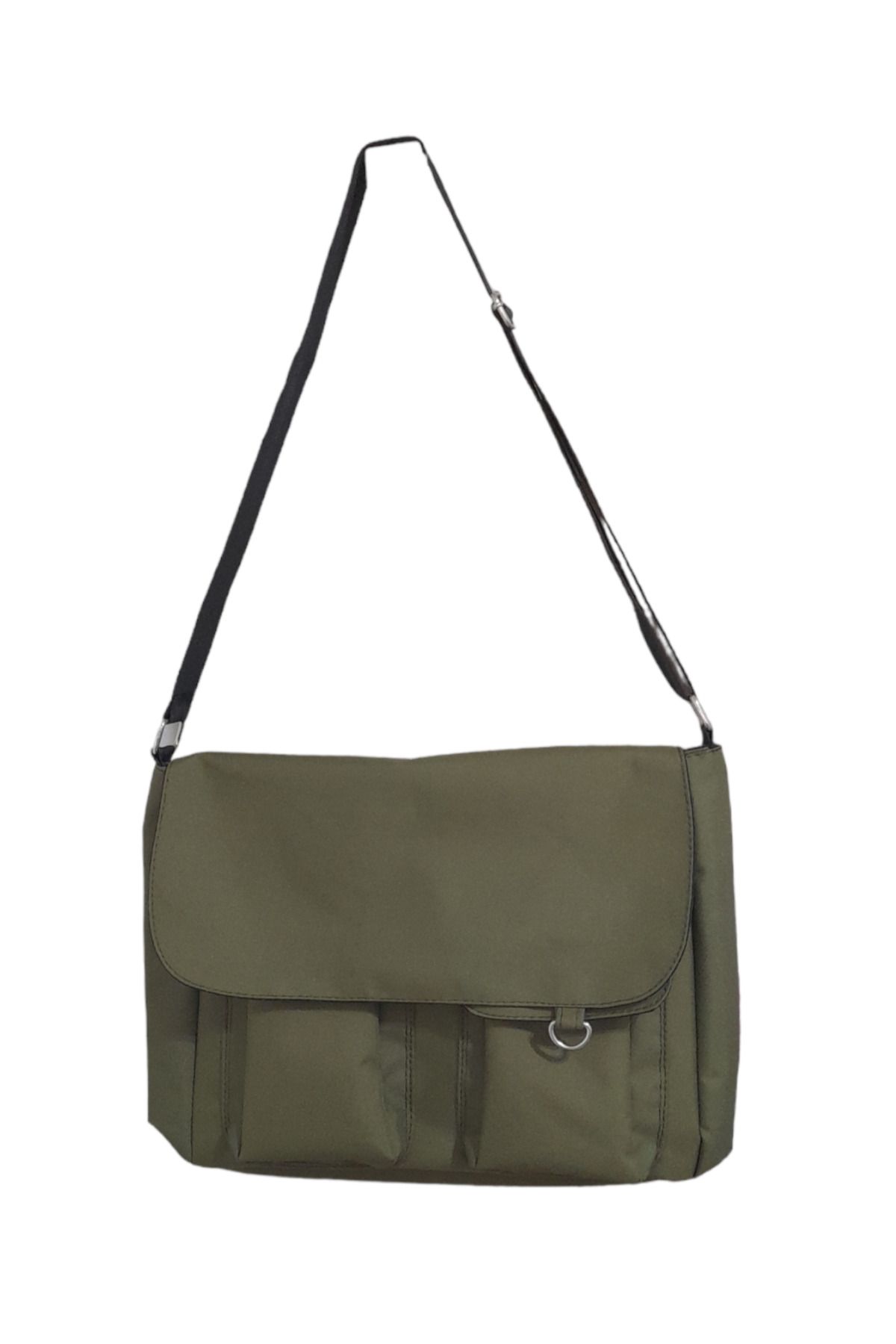 Plain messenger top bag