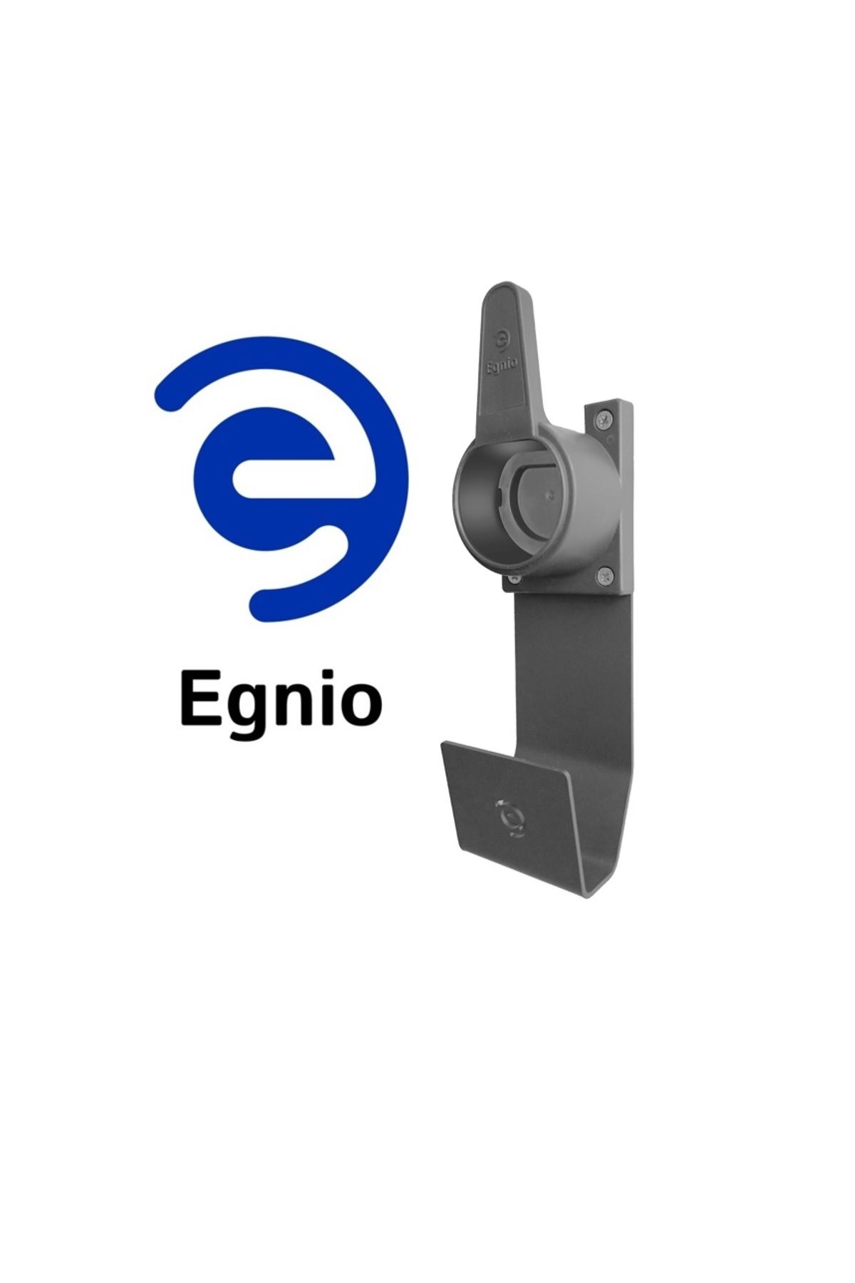 egnio Type2 Ev Holder And Hanger''grey'/elektrikli Araç Tip2 Soket Uyumlu Kablo Toparlayıcı Ve Metal Askı