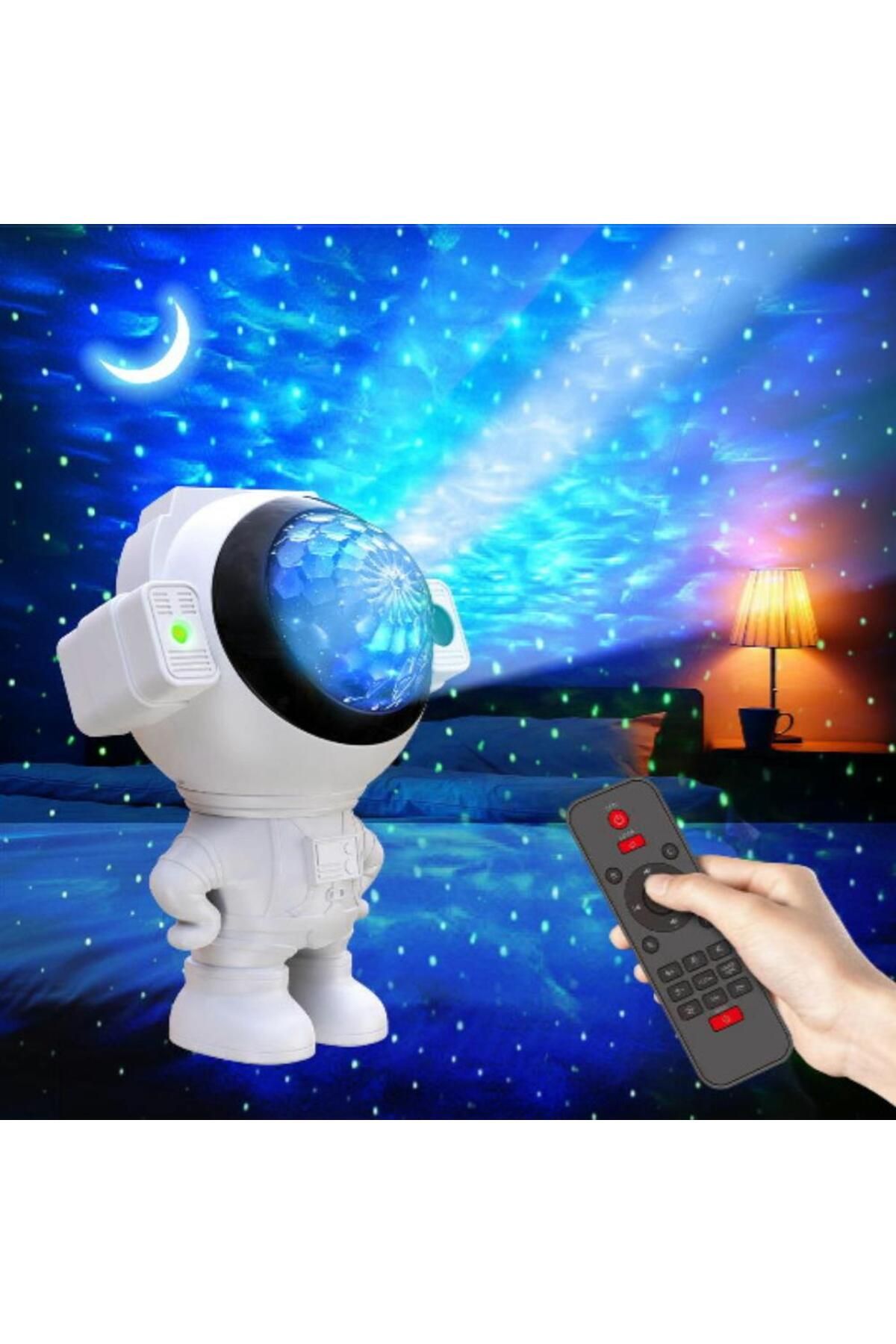 GOOSEL Galaxy Projektör Galaxy Işık Bluetooth Müzik Hoparlörü