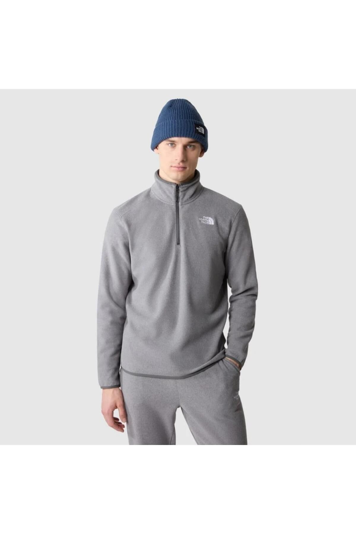 Gray north face fleece on sale