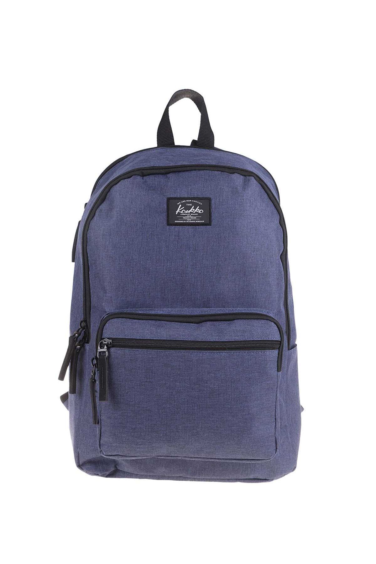 Kaukko School Bag Dark blue Plain Trendyol