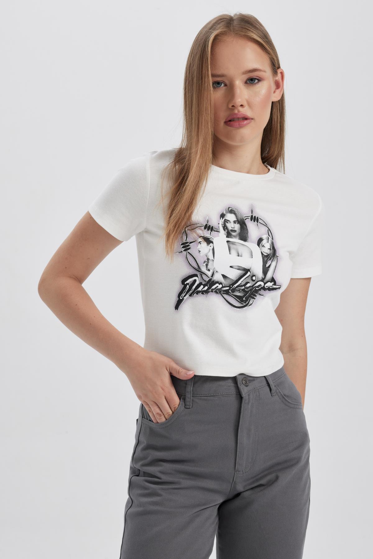 تی شرت زنانه دفاکتو | B2969AX23HS Defacto - Image 3