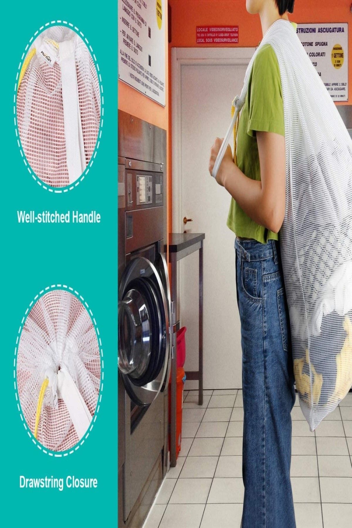 MasterCar-1 Colorful String Ultra Luxury Laundry Net Shoe Washing Net and Bra Washing Net 5