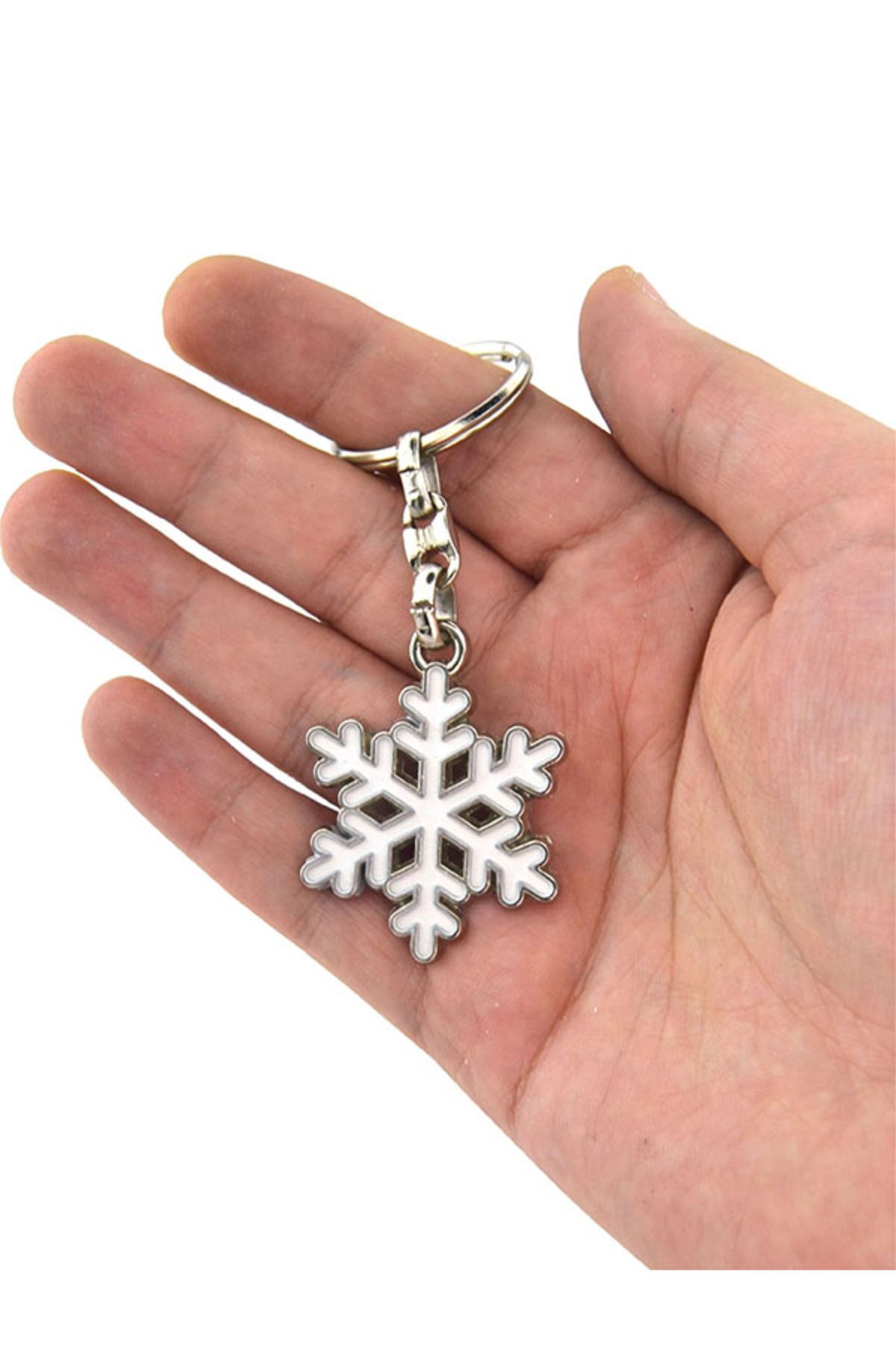 anahtarlıksepeti-Snowflake Keychain 2