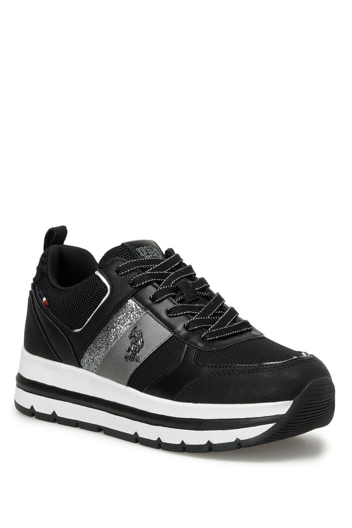 کفش ورزشی زنانه مشکی SHINY 3PR U.S. Polo Assn.