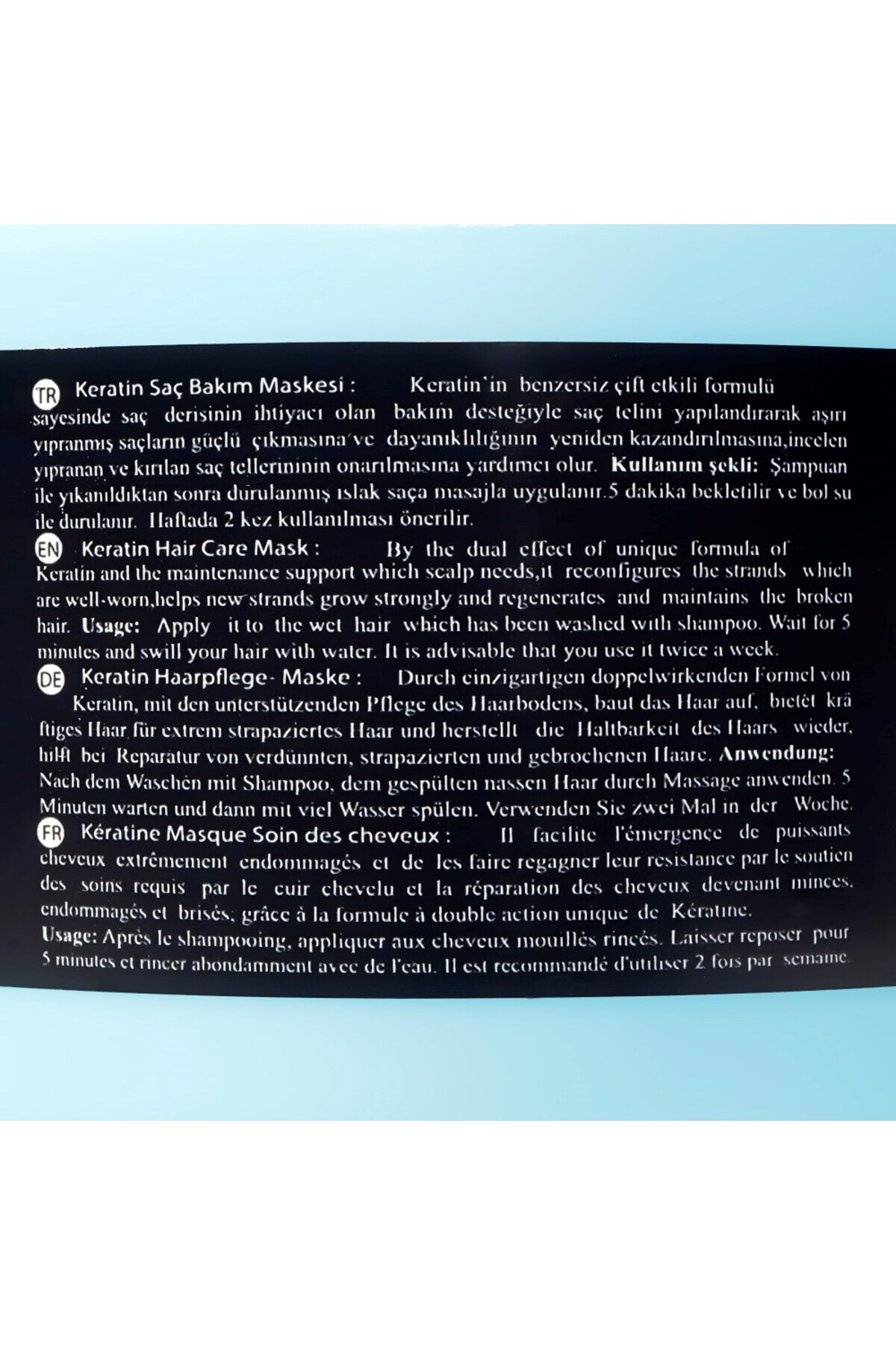 Kalsedon Protein Pro Keratin + Silk 500Ml Saç Bakım Maskesi — PRA-9457962-9681 — تصویر 4 از 8