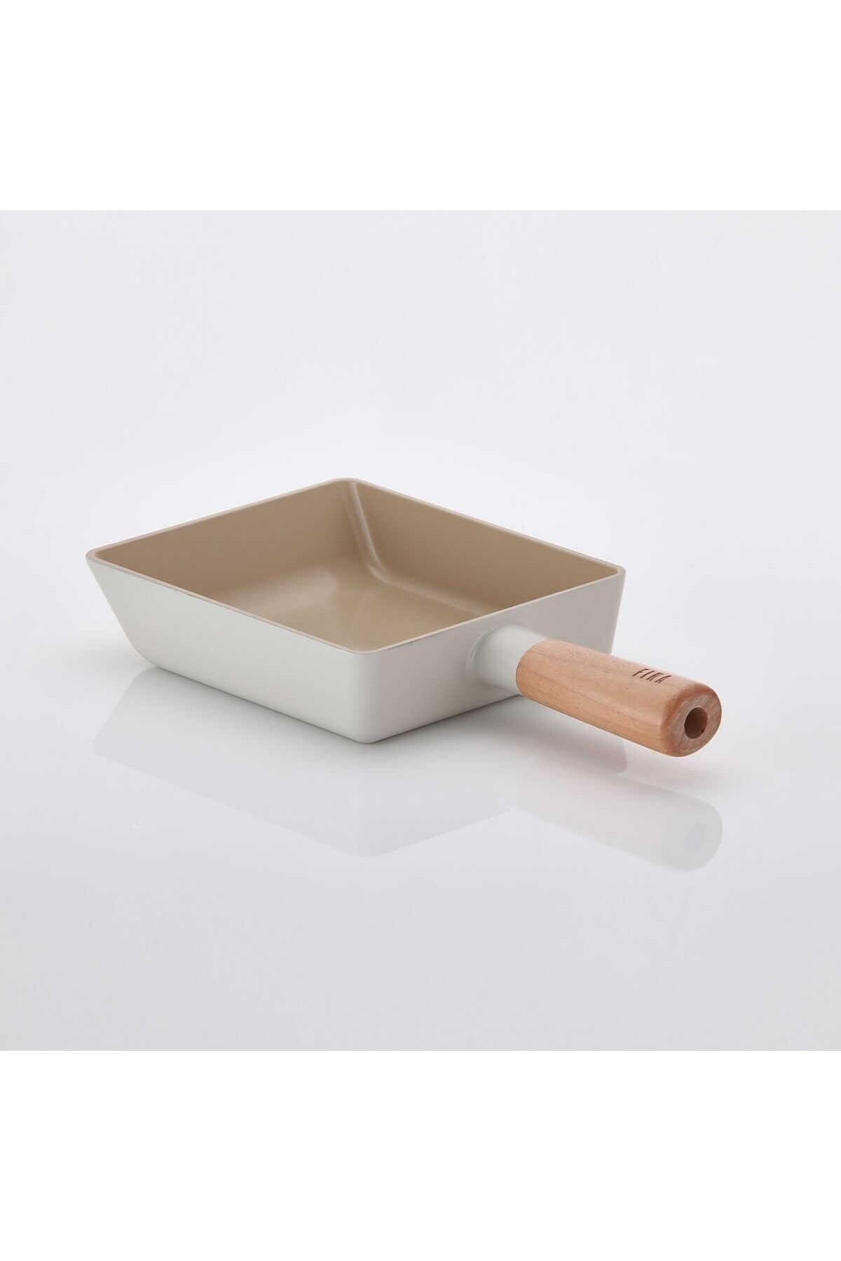 NEOFLAM-Fika Cast Aluminum 15 Cm Omelette Pan Beige 3