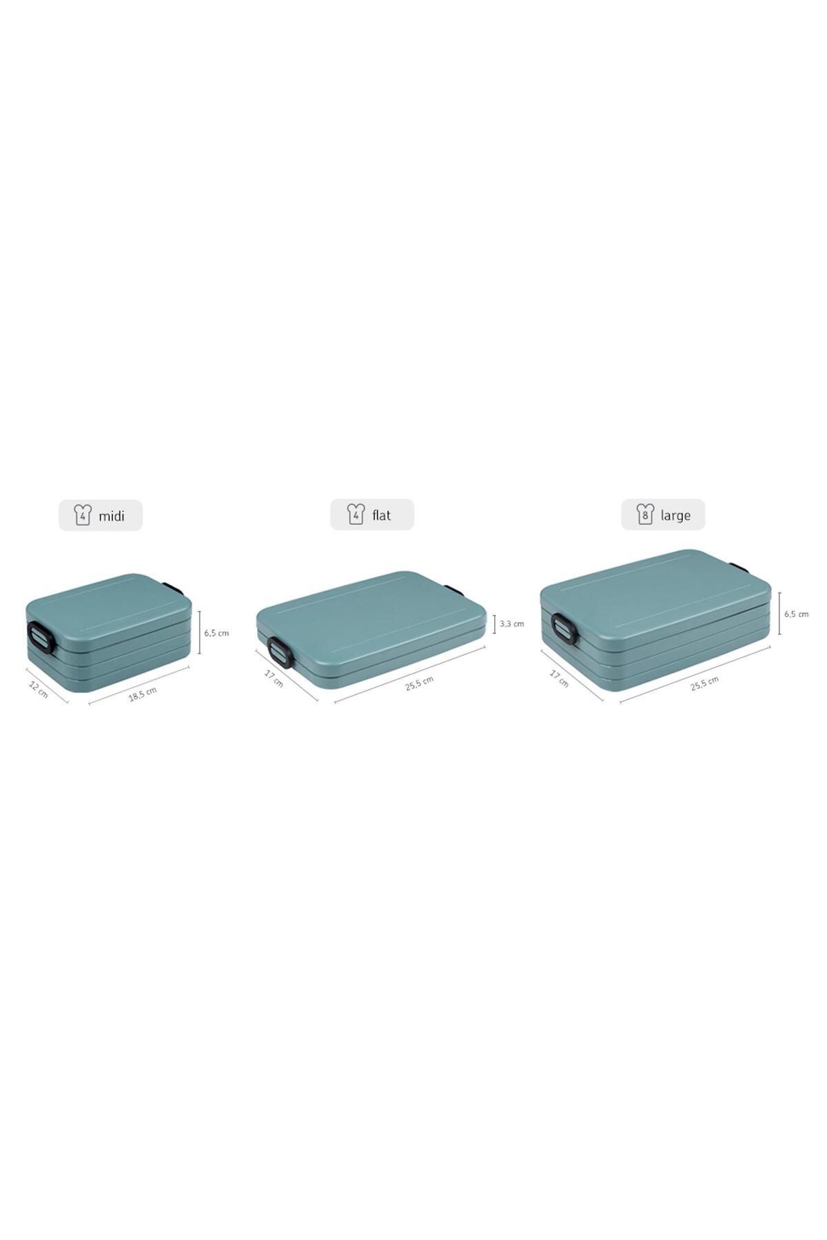Mepal-Lunch Box Take A Break Flat Portable Feeding Container 800 ml 4