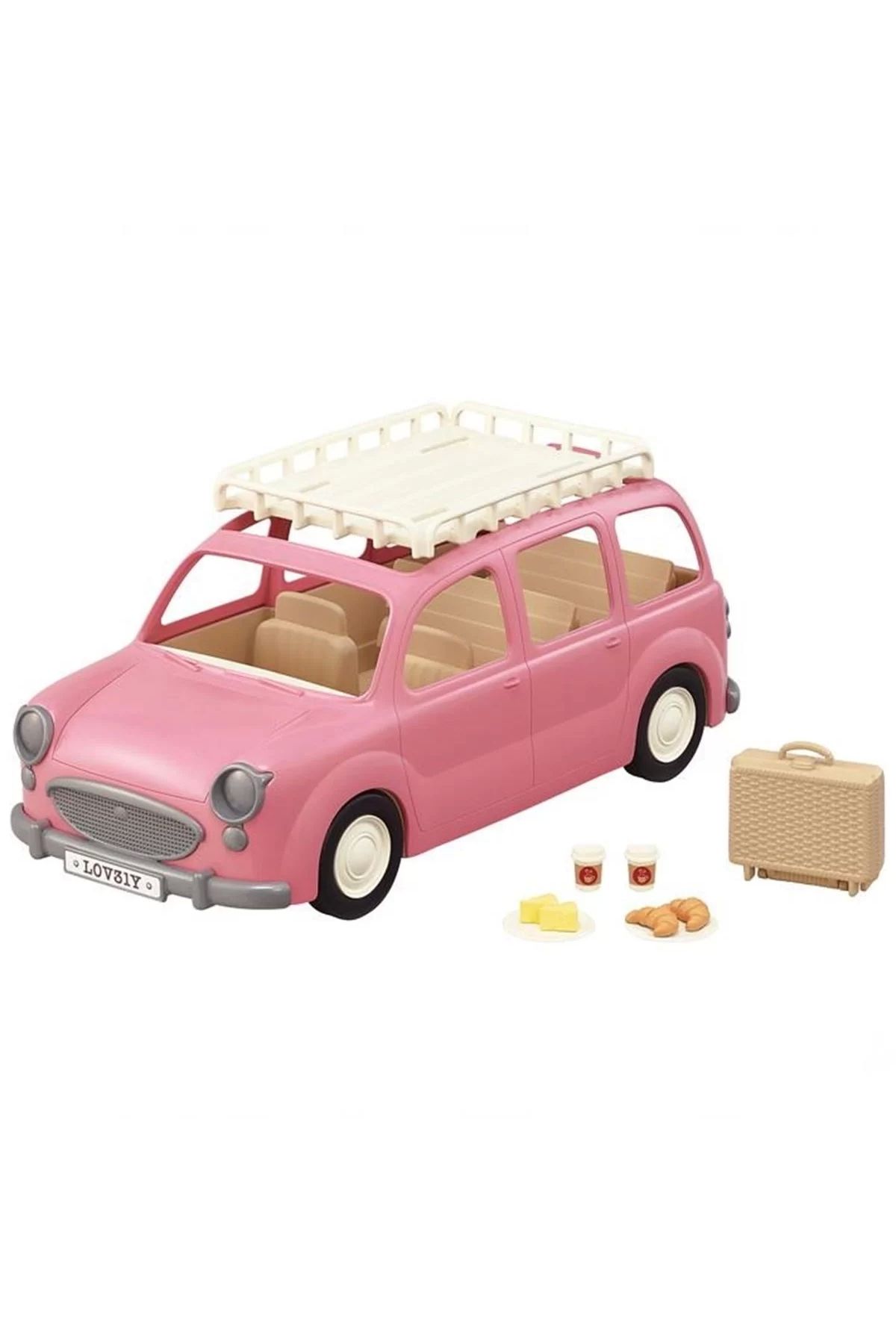 SYLVANIAN FAMILIES-عربة نزهة عائلية جديدة من Estevia Urny 5535 Company 2