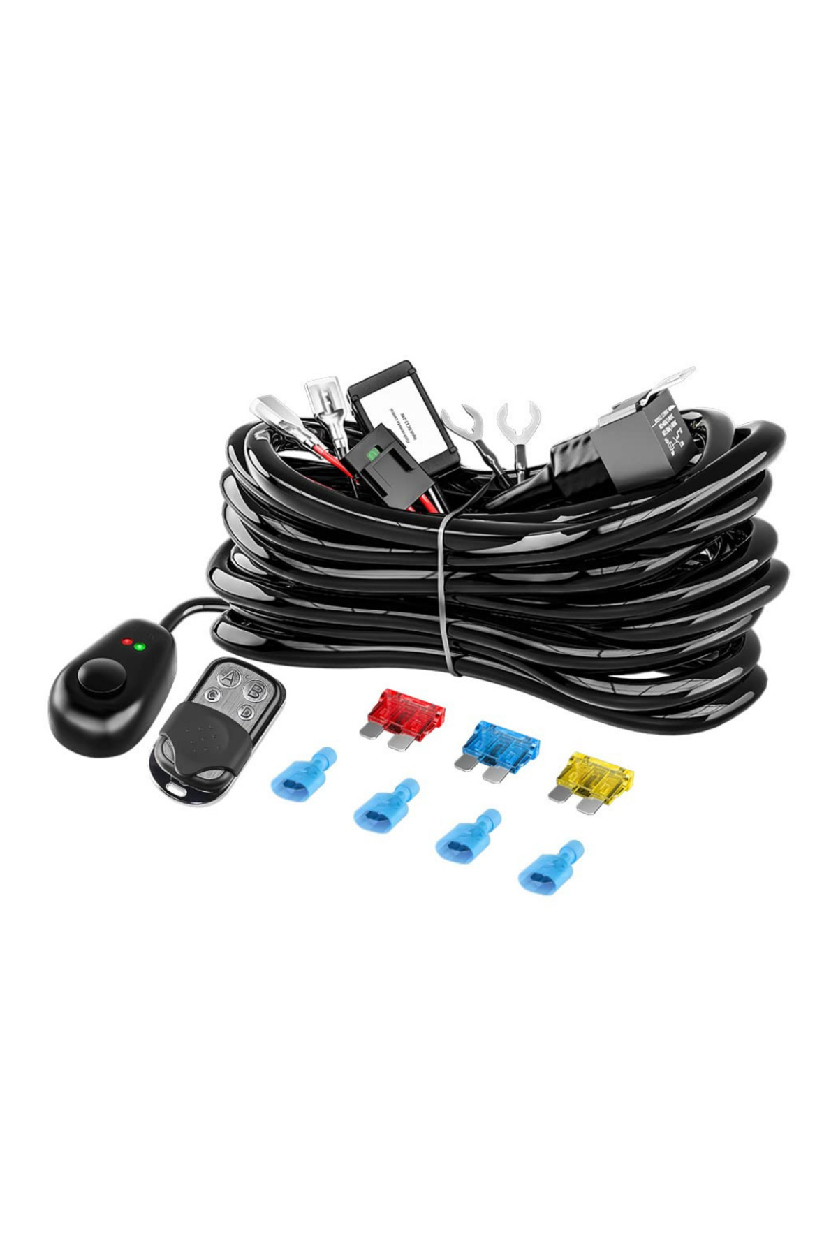 Unichrome 300w 16 Awg Wiring Harness 15a Off Road LED On/Off Control ...