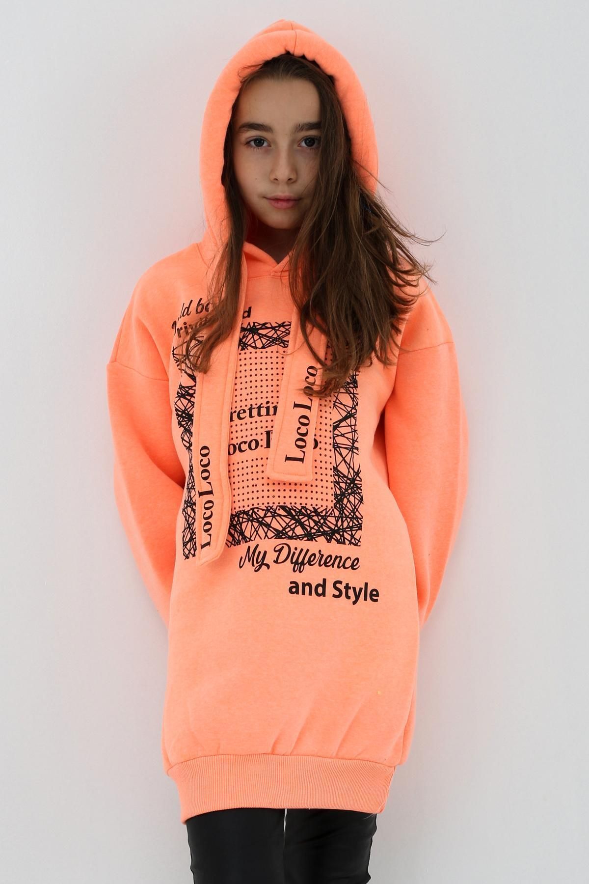 Tunic hooded sweatshirt store