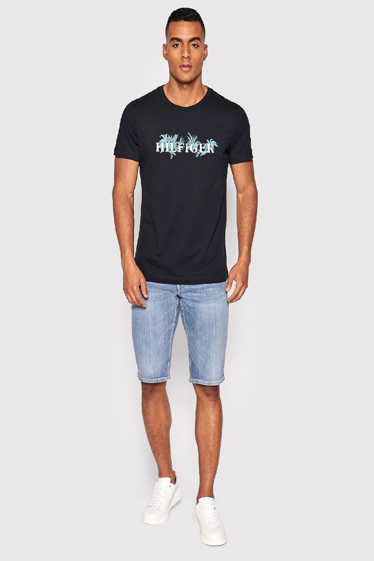 Tommy hilfiger palm tree shirt 2025