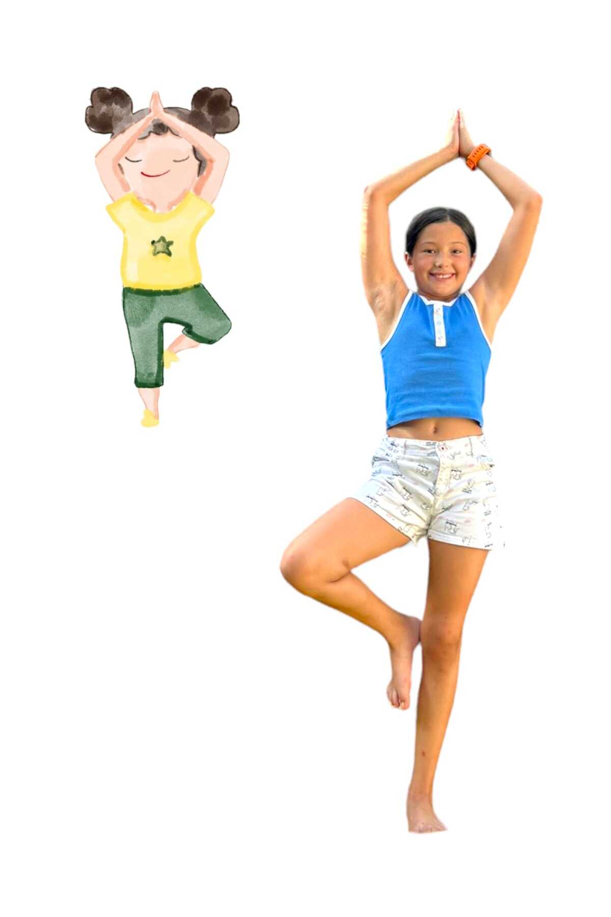 pediaswiss Çocuk Yoga Küp Ve 20 Adet Çocuk Yoga Kartı