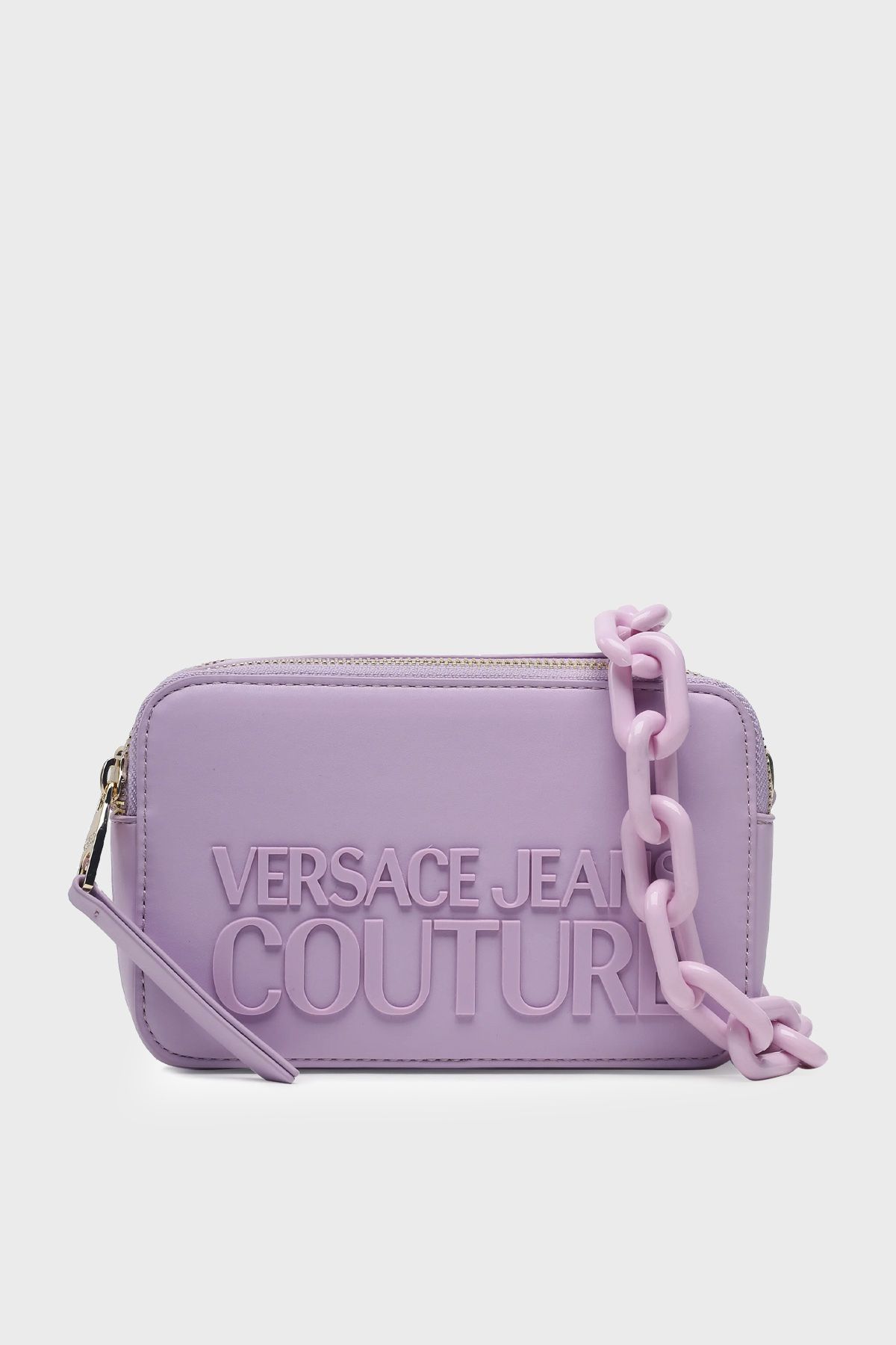 VERSACE JEANS COUTURE Removable Extension Strap Bag with Logo BAG