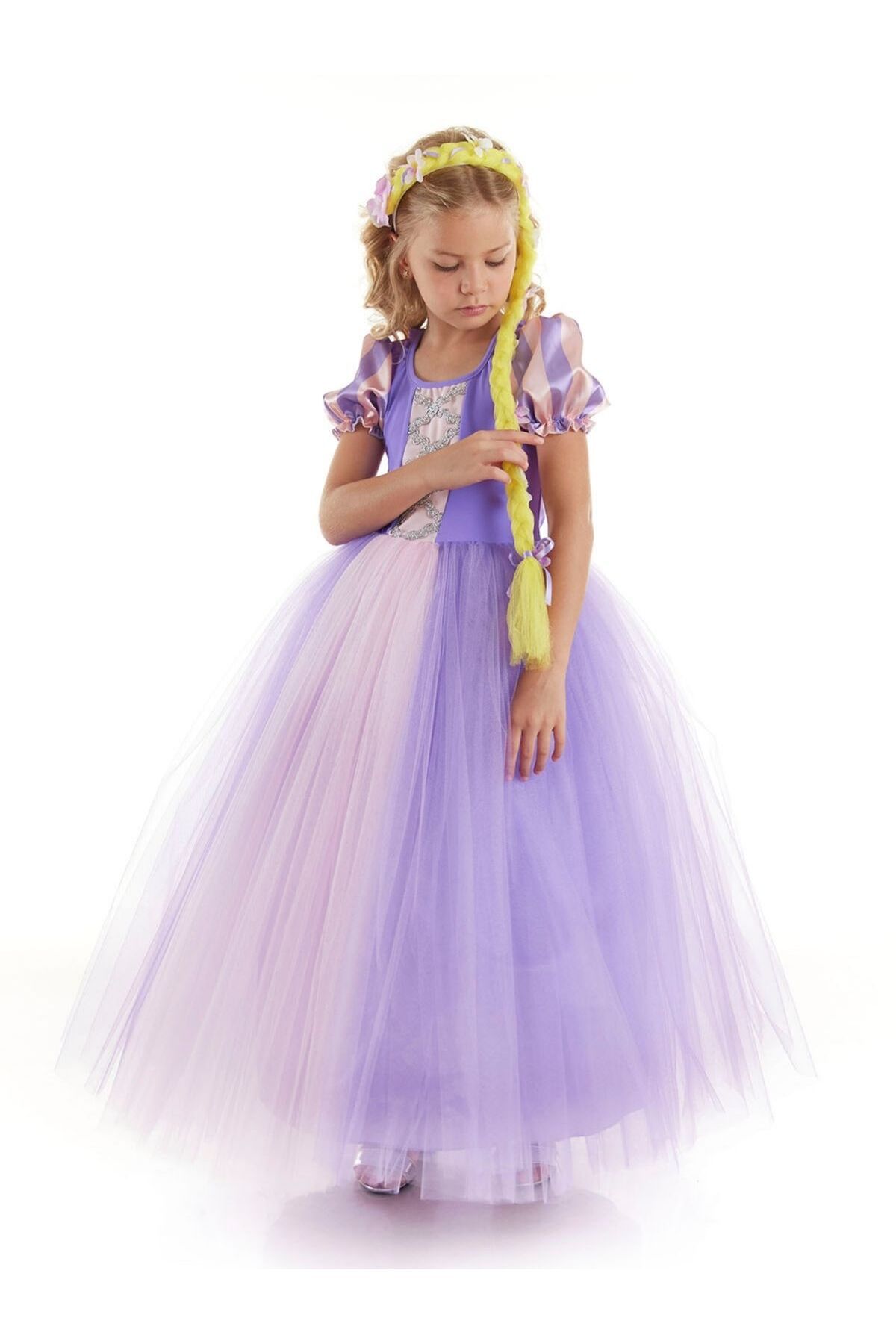Tameris Kostum Rapunzel Dress Girls Party and Birthday Costumes Trendyol