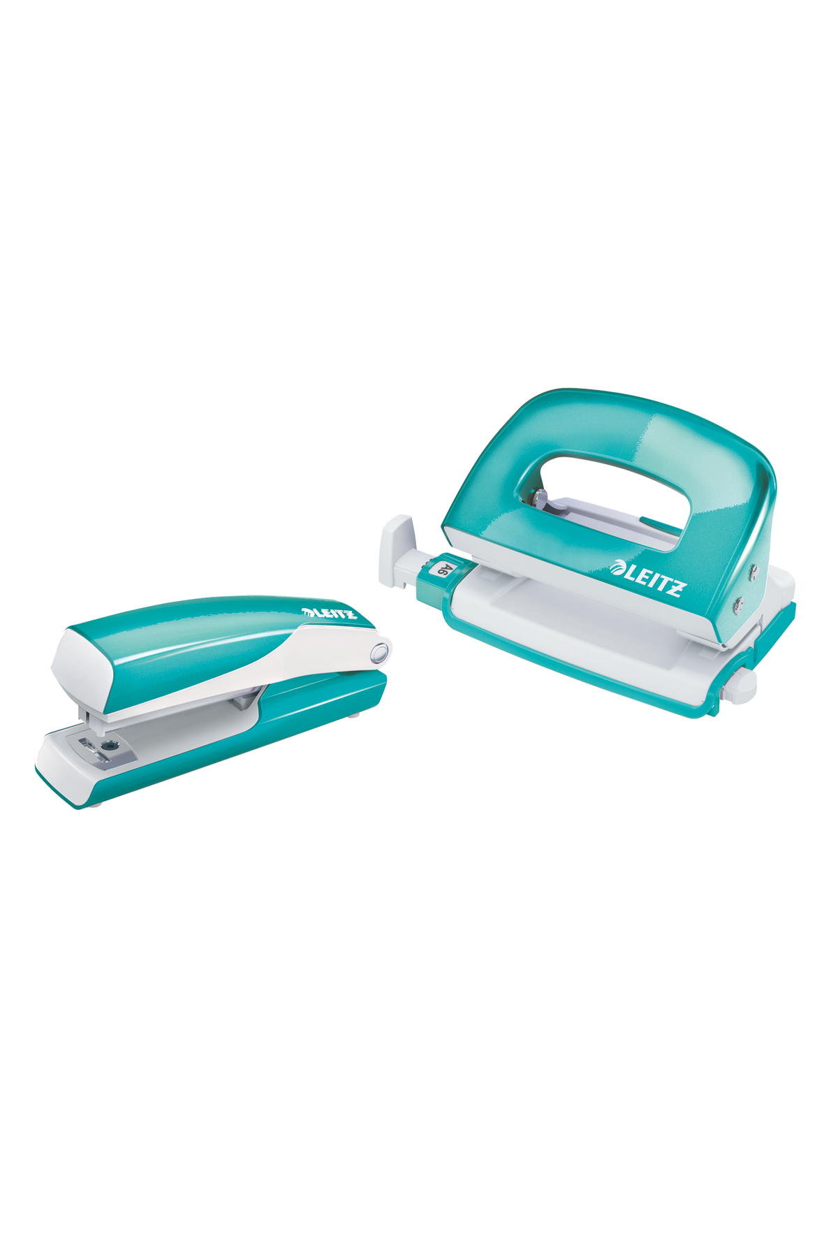 Leitz Leıtz 5561-51 Wow Zımba + Delgeç Set Buz Mavi