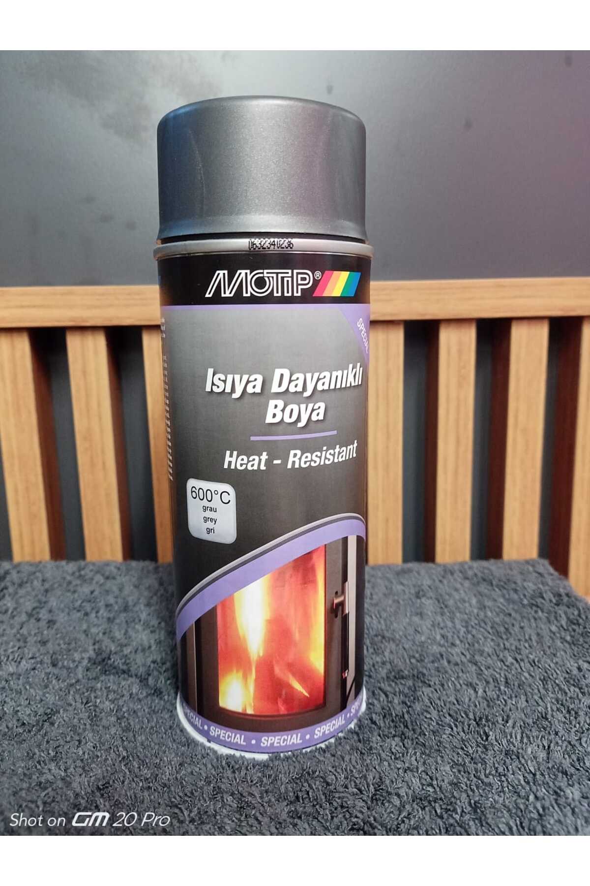 Motip MOTİP ISIYA DAYANIKLI GRİ SPREY BOYA (600°C) 400ml