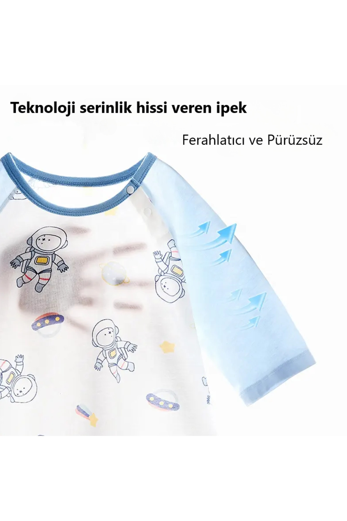 بادی نوزادی پسرانه – دخترانه آبی naynes | 1B702A20 اورجینال - تصویر 6