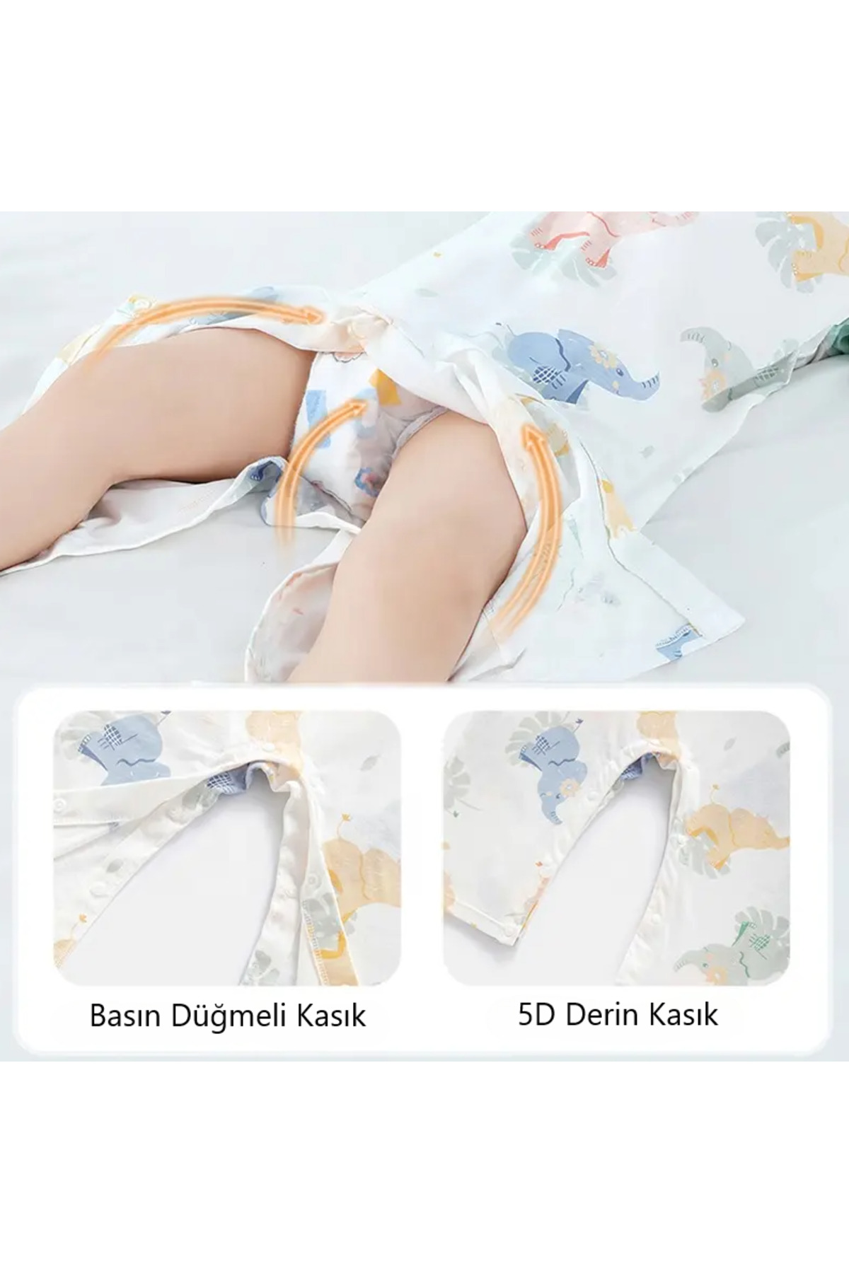 بادی نوزادی پسرانه – دخترانه آبی naynes | 1B702A20 اورجینال - تصویر 5