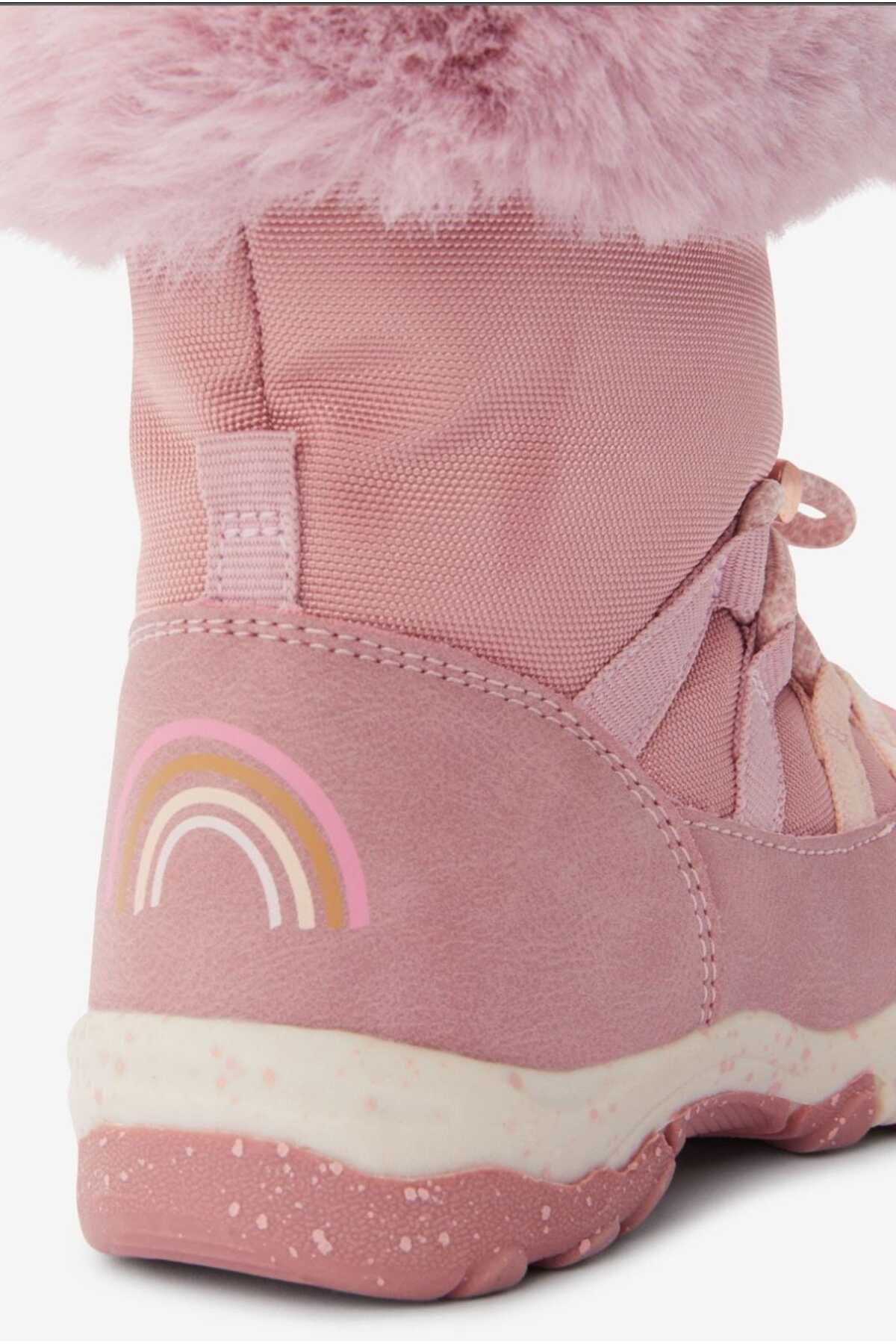 Hot pink snow boots discount