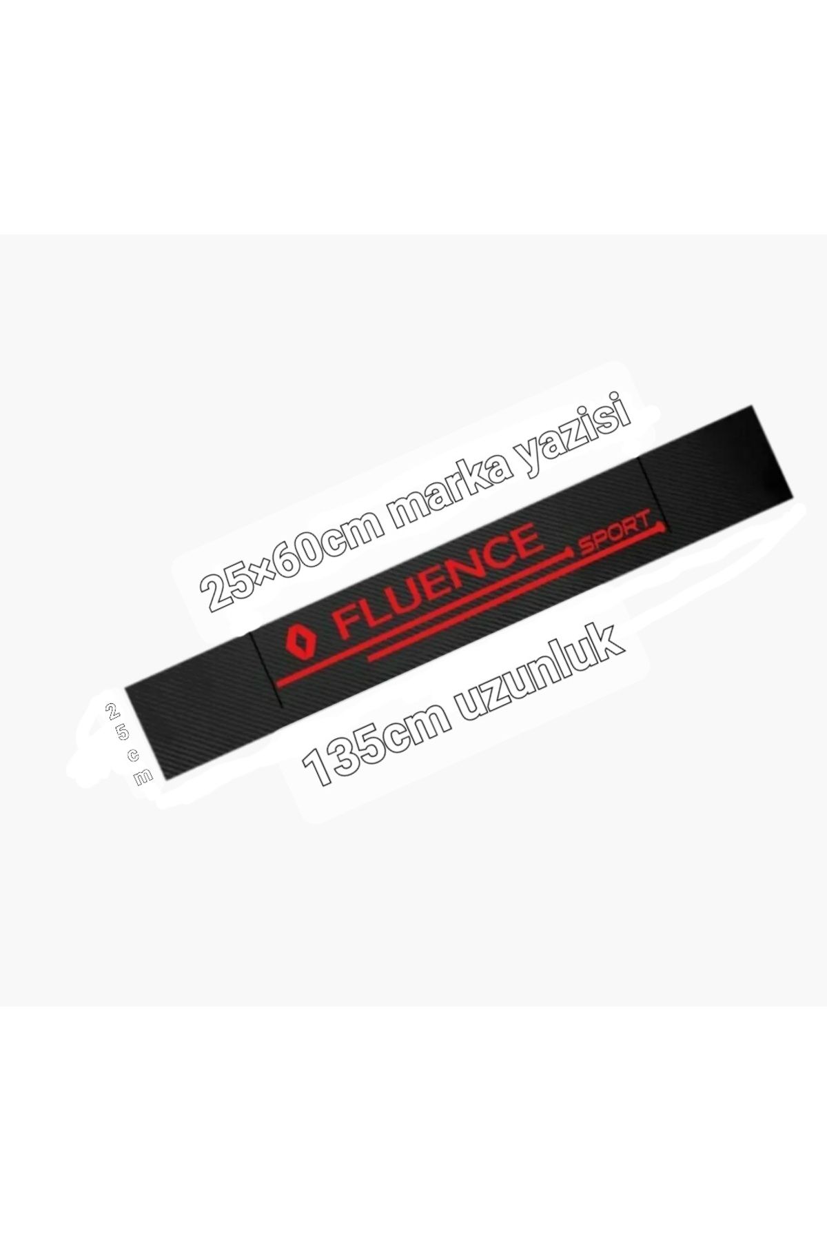 MSCSTORE-Carbon Windshield Auto Sticker For Ssangyong Actyon 3
