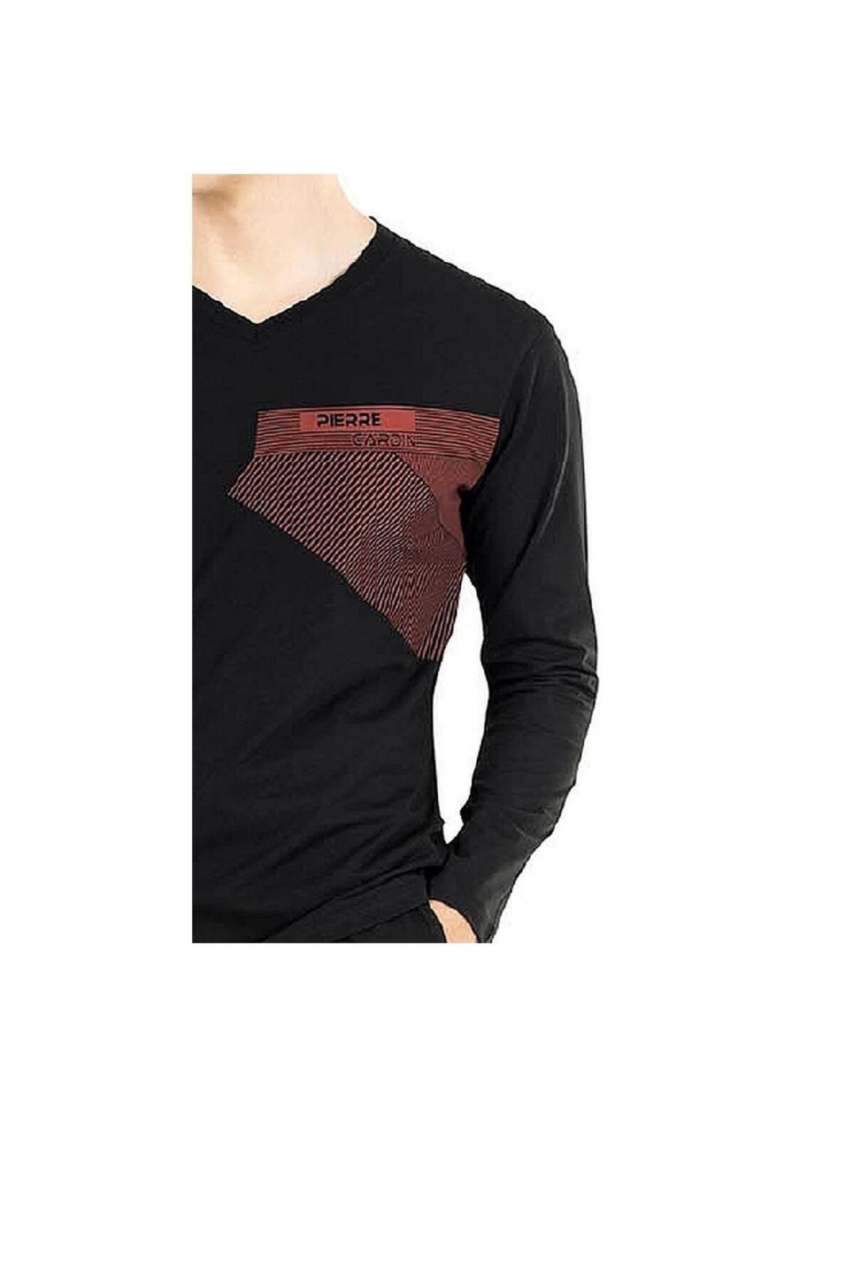 ست پیژامه آبی مردانه لباس خواب CARDIN 6033 Pierre Cardin