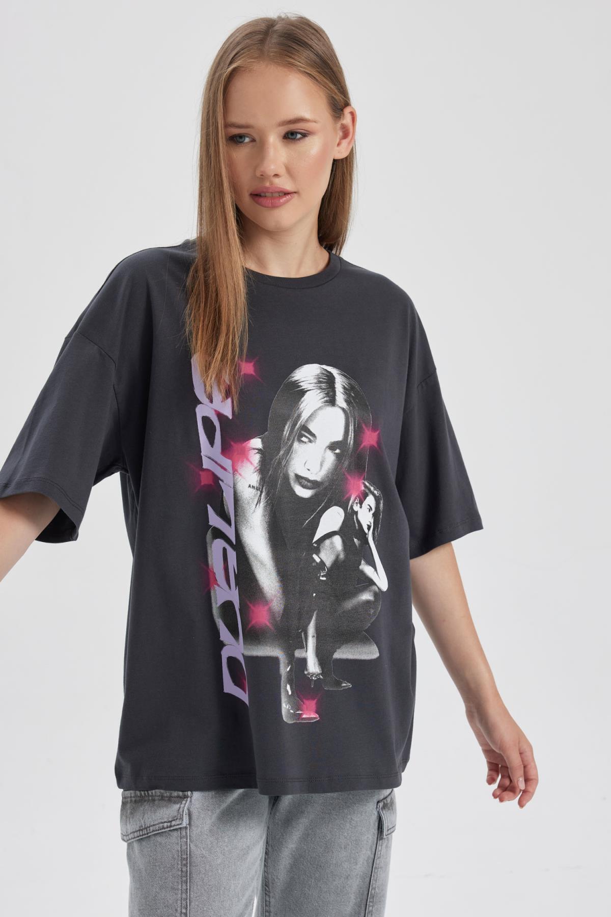 تی شرت زنانه دفاکتو | B2970AX23HS Defacto - Image 3