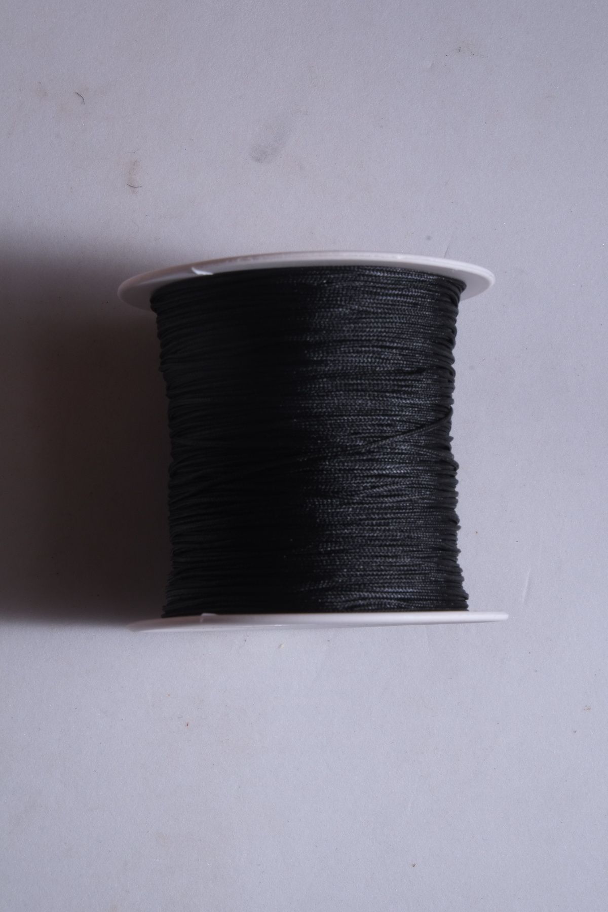 Eskişehir hobi sanat 0.8 Mm 50 Metre Siyah Renk Paraşüt Ipi Makrome Bileklik Kolye Takı Tasarım Tesbih Ipi