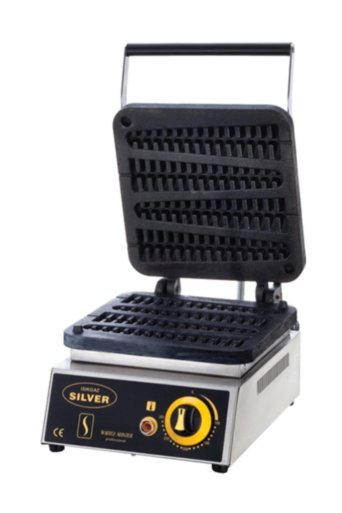 Işıkgaz Silver Çubukta Waffle Makinası