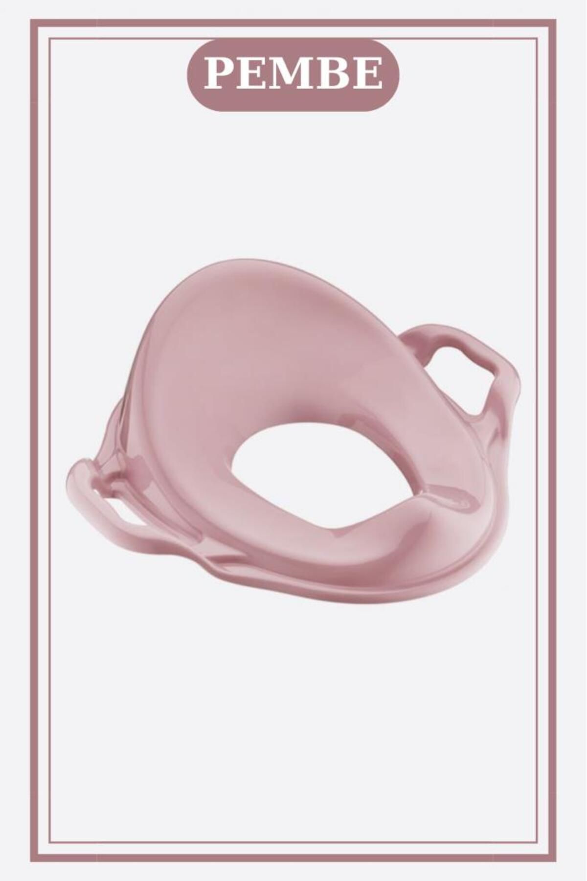 Flosoft-Child Toilet Training Exercise Seat Toilet Seat Adapter with Handles Colorful 2