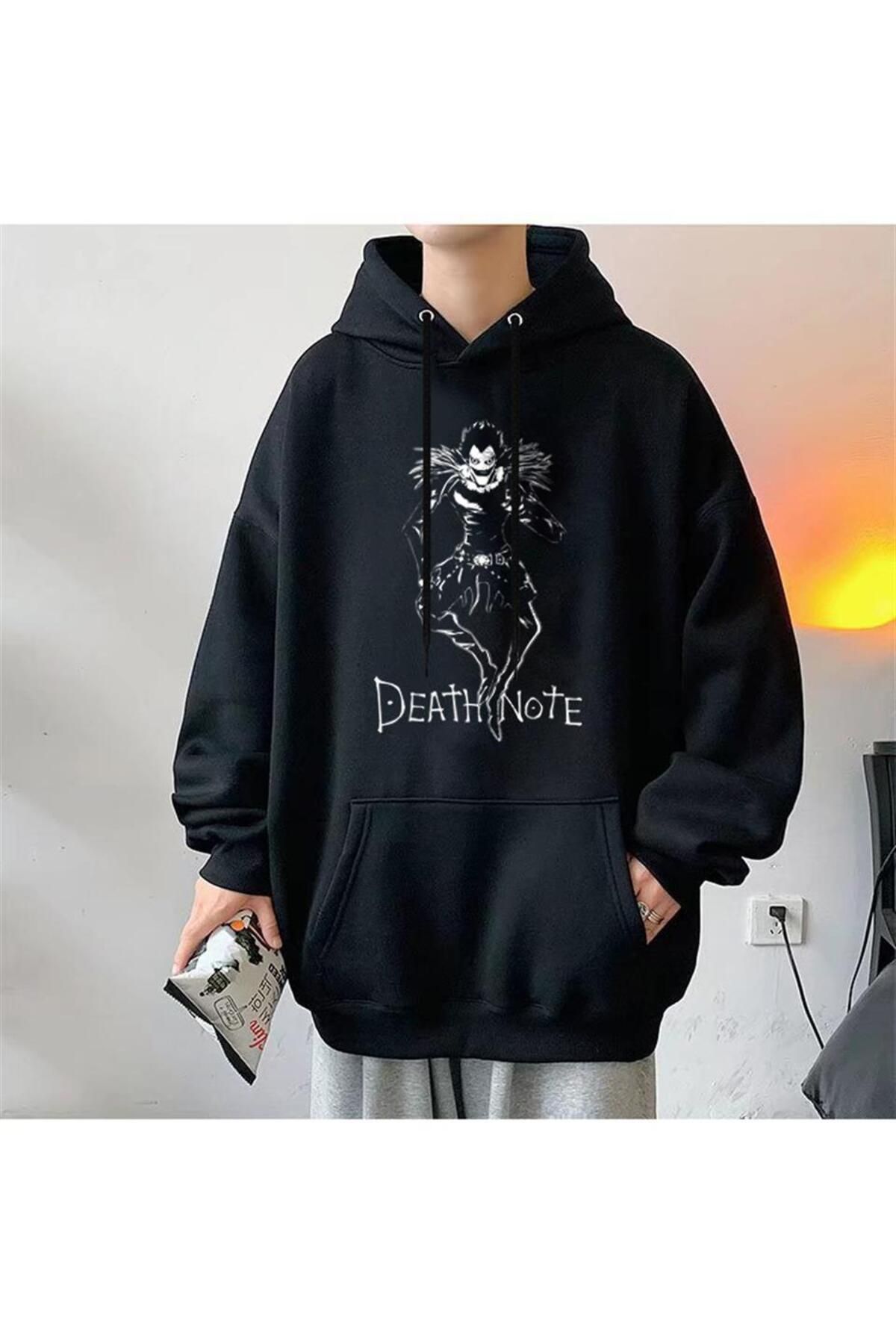 Touz Moda dompuleri fashion Death Note Ryuk Printed Black Unisex
