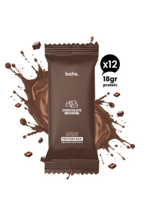 Bahs Yüksek Protein Bar - Chocolate Brownie 12 adet x 60gr