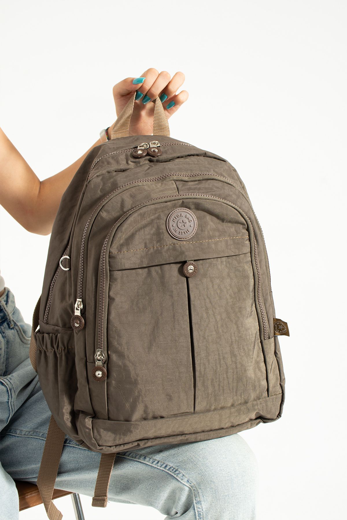 MEGA-SCHOOL BAG MEGA LARGE SIZE MULTIPLE COMPARTMENT BACKPACK WITH LEPTOP COMPARTMENT 6