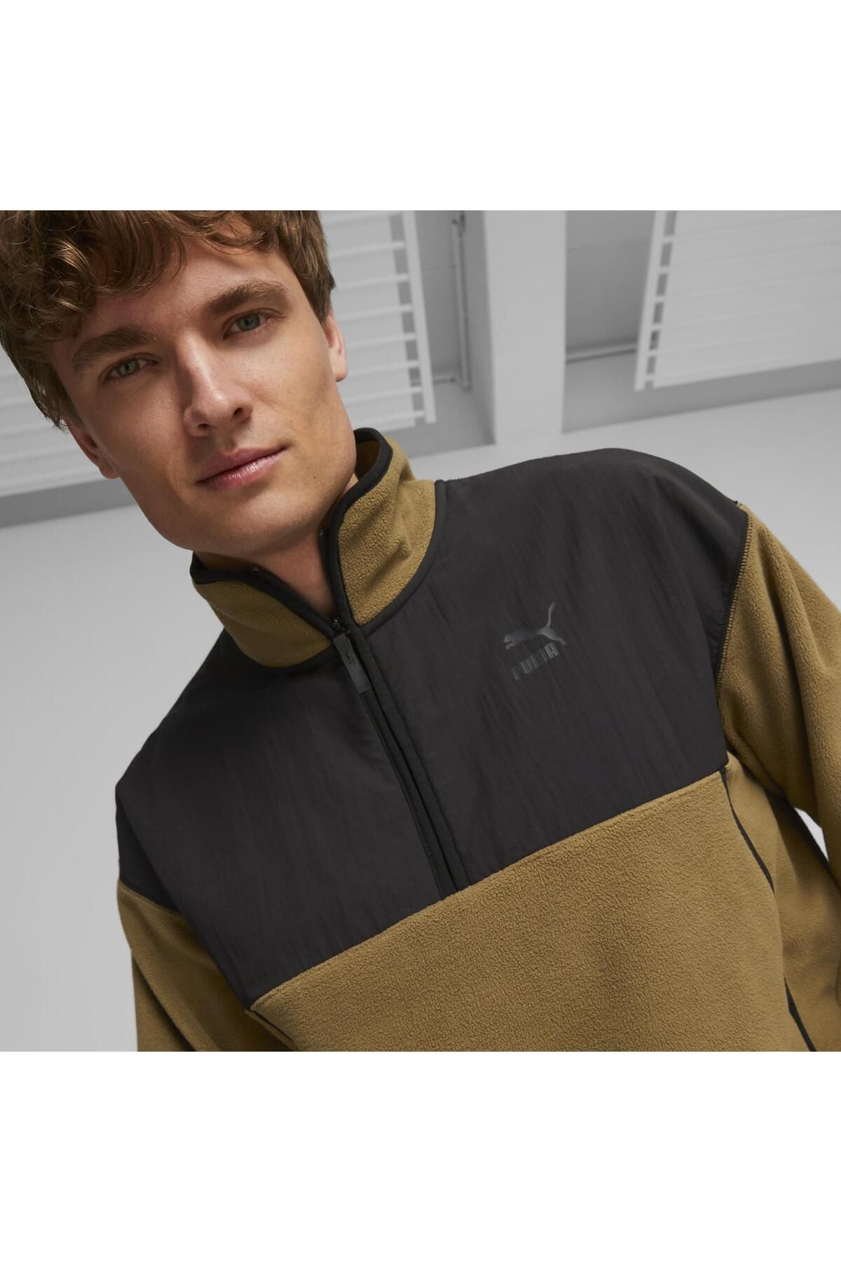Half zip shop jacket puma