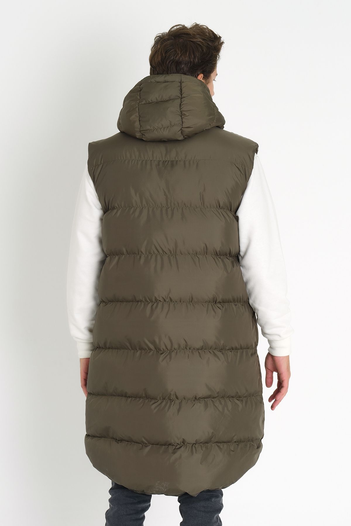 Weyeze-Long Puffer Vest AC-K59123LNS 7