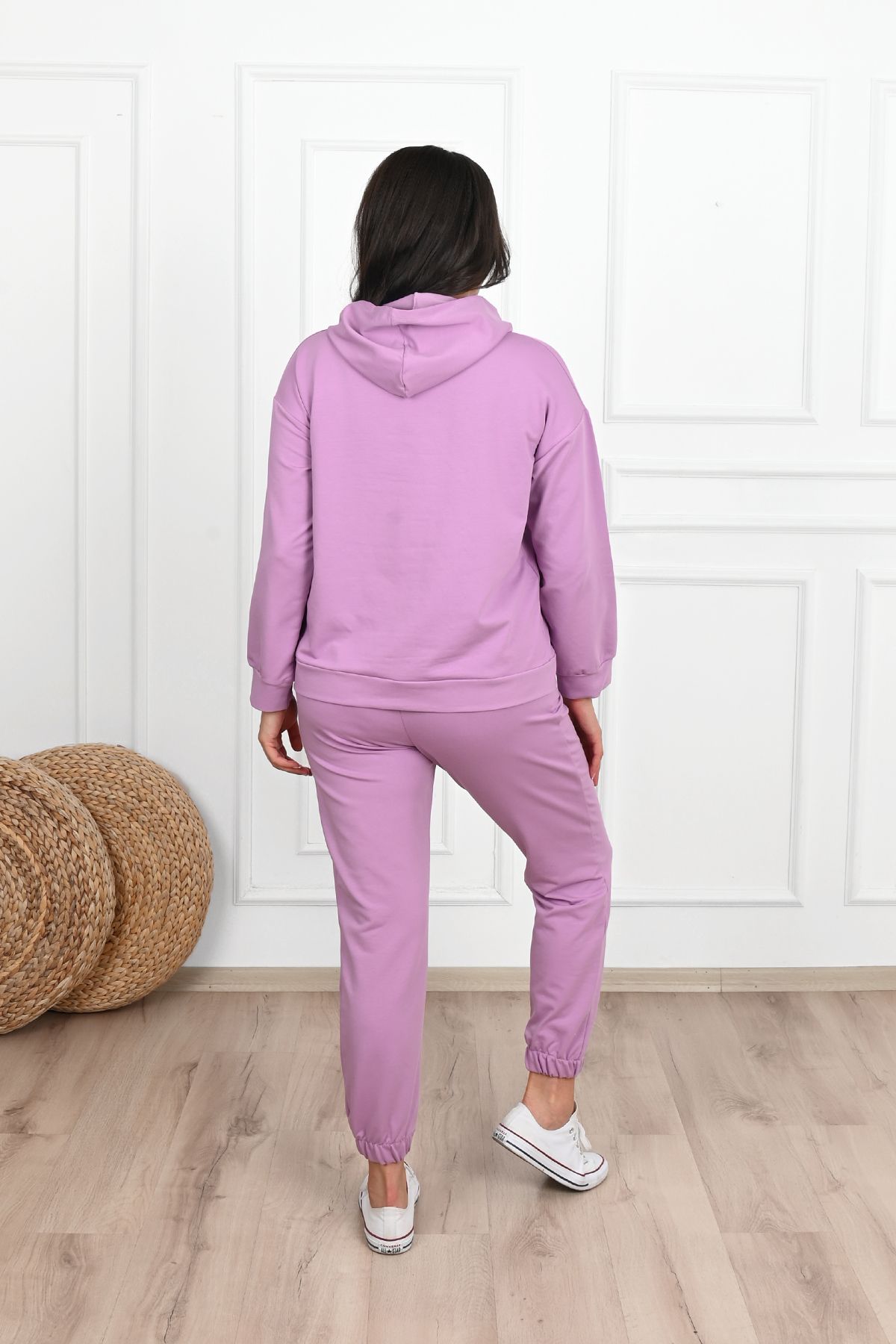 Purple sales sweatsuit set