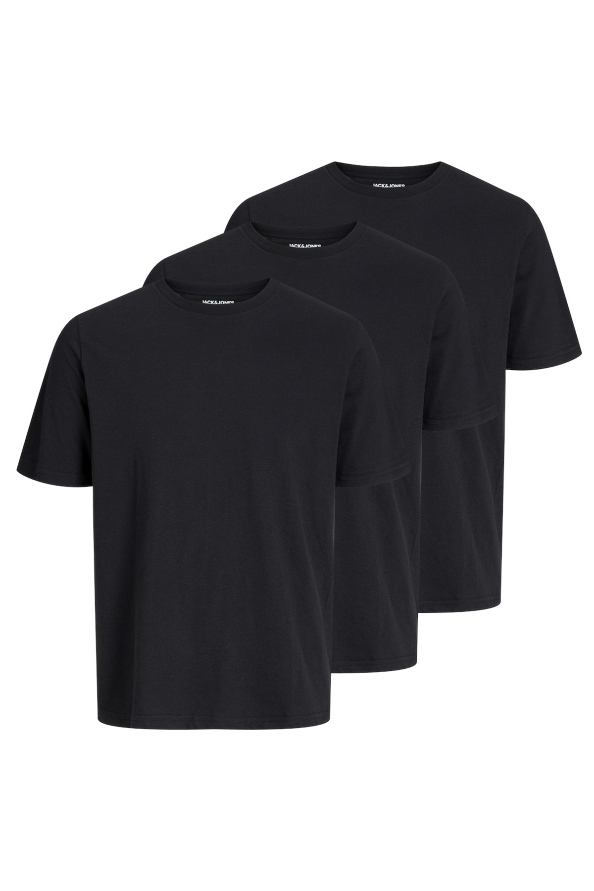 تیشرت مردانه مشکی جک اند جونز | 12248076 اورجینال - تصویر 2