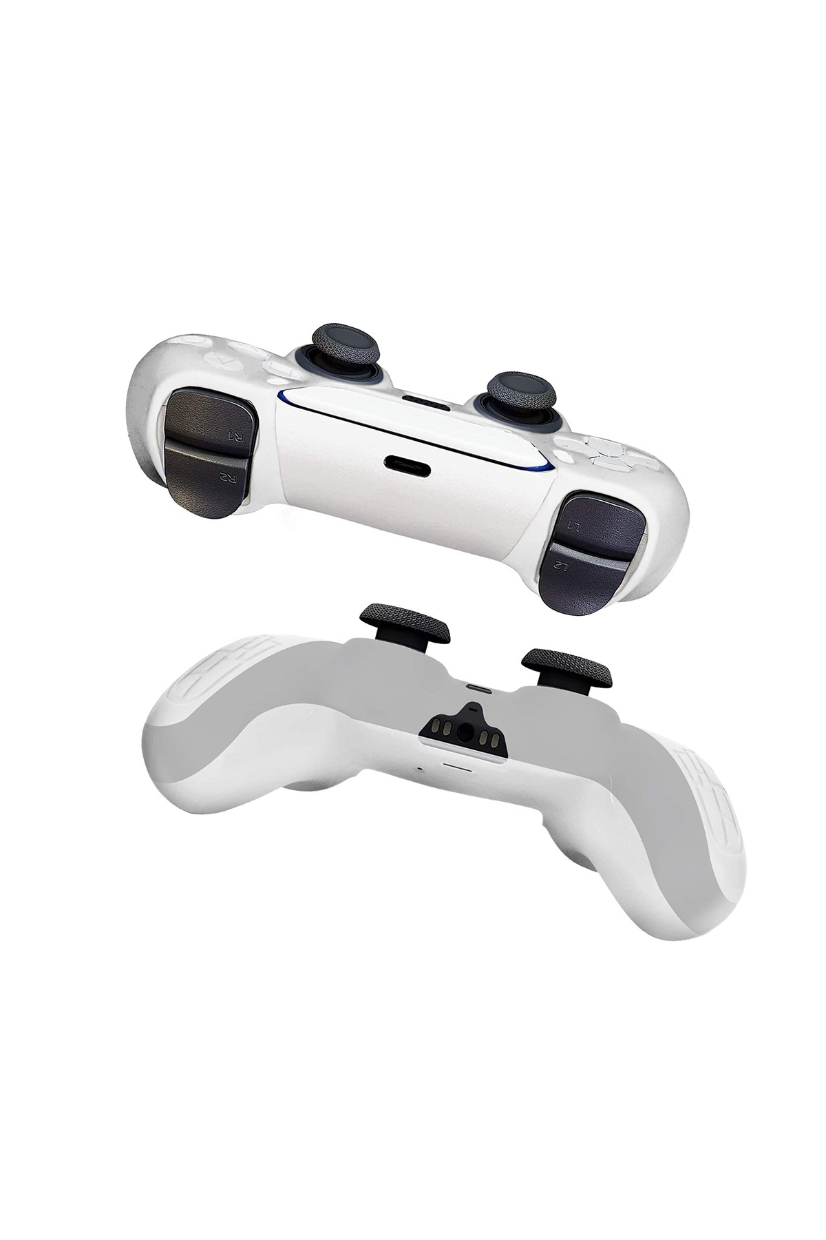 Ps5 Joystick Kol Koruyucu Silikon Kılıf Ve Analog Koruyucu Set 2