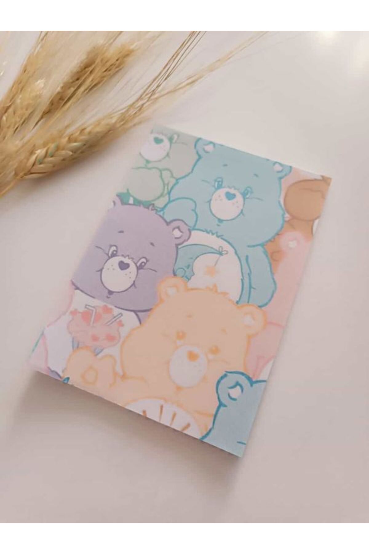 EyER Shoping-Figured A6 Size 40 Sheets Glue-on Checked Copart Notebook Purple 1