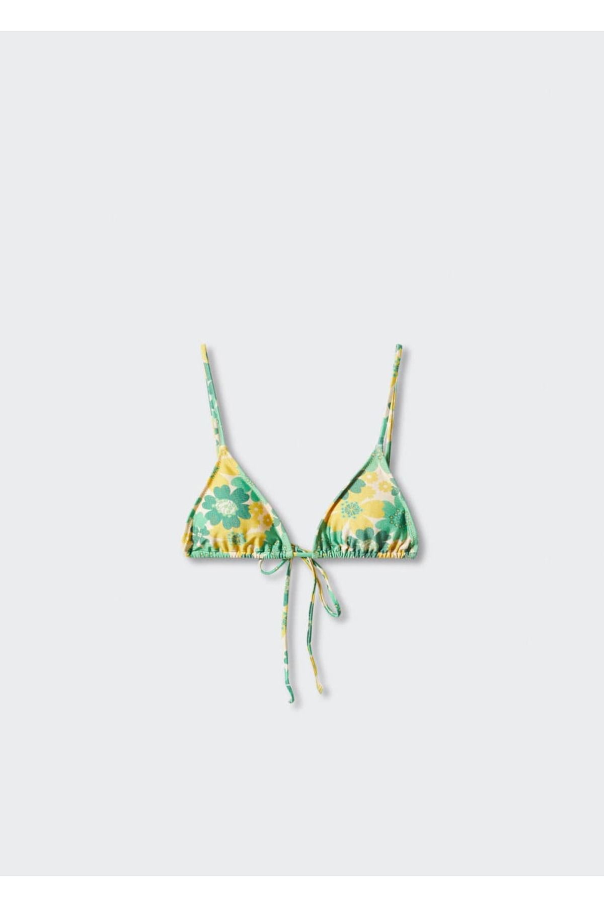 MANGO Woman-Top de bikini cu design triunghi 3