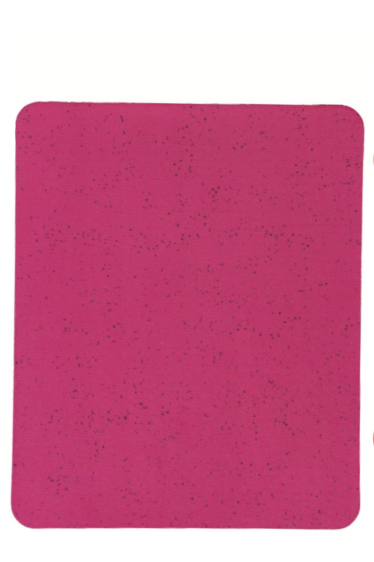 usin-Fuchsia Colored Sand Pattern Non-Slip Base Optical Computer Notebook Mouse Pad Maus Pad 17.5X21.5Cm 1