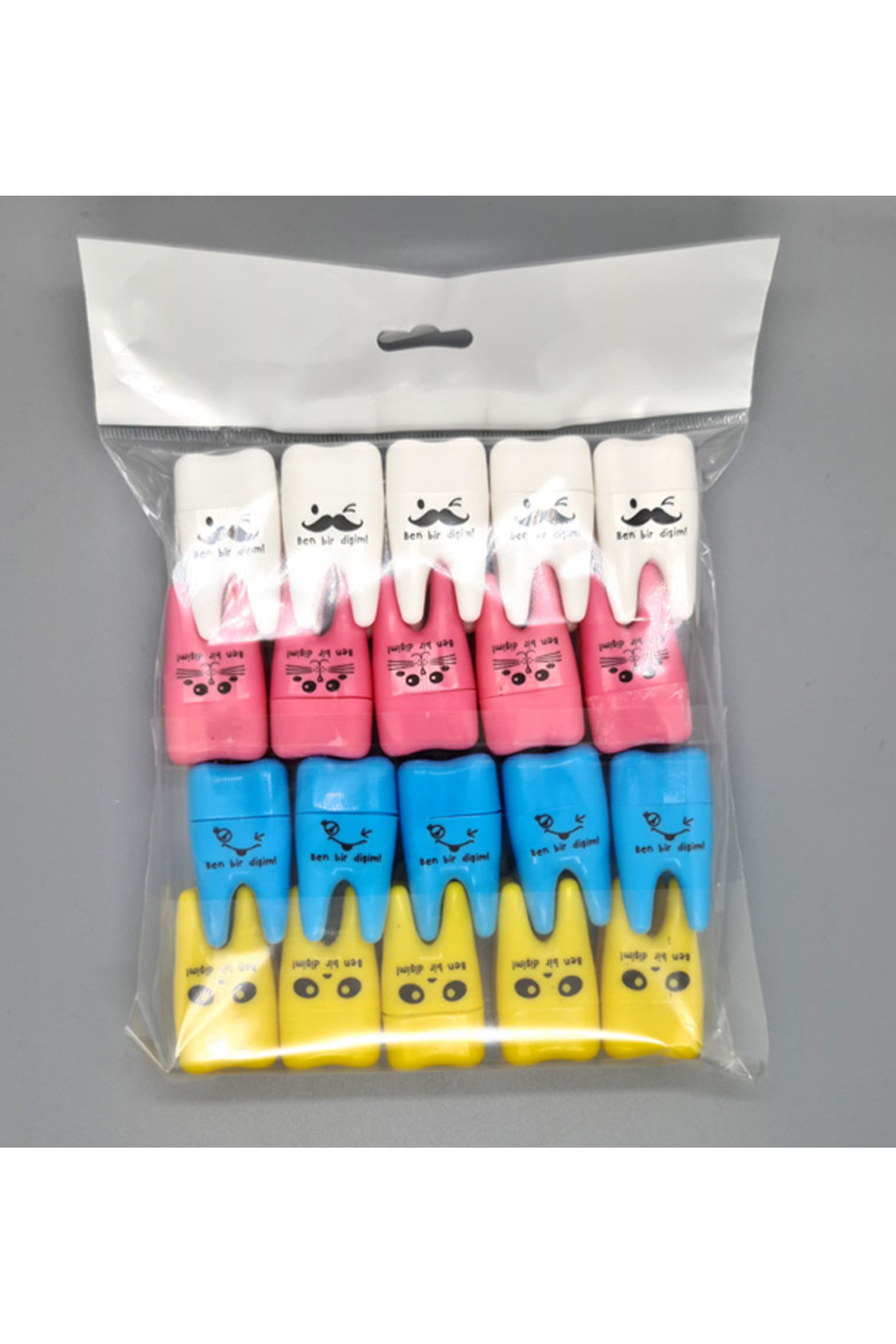 dentalfırsat Diş Şeklinde Kalemtraş 20'li