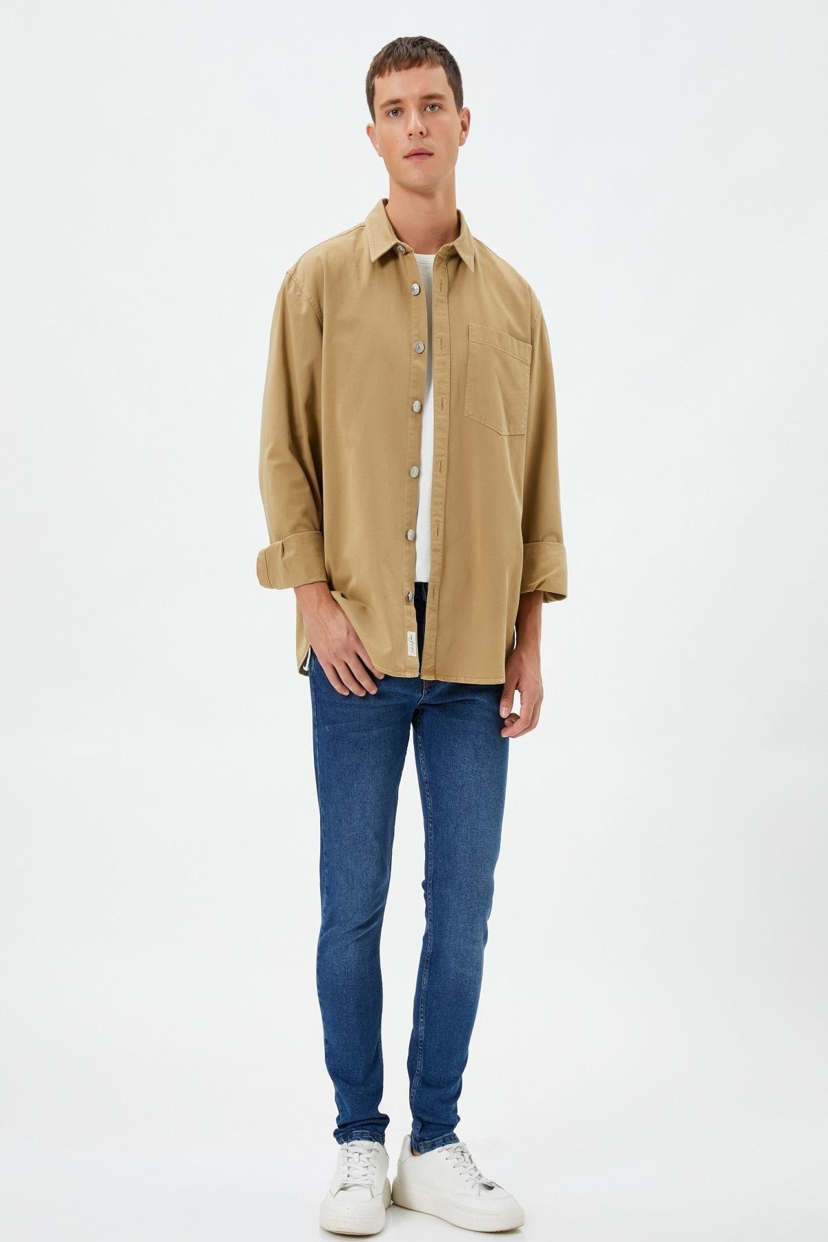 شلوار جین مردانه نیلی تیره