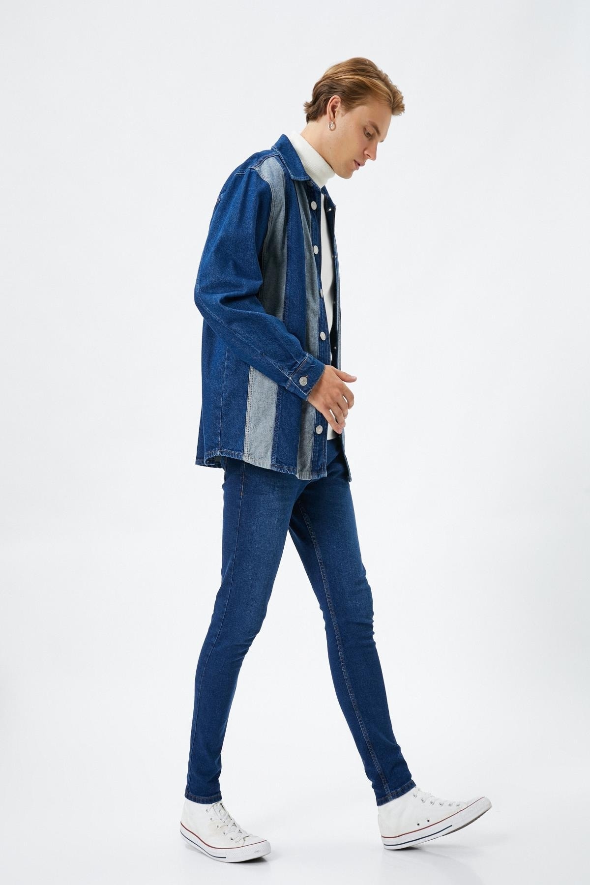 شلوار جین مردانه نیلی تیره