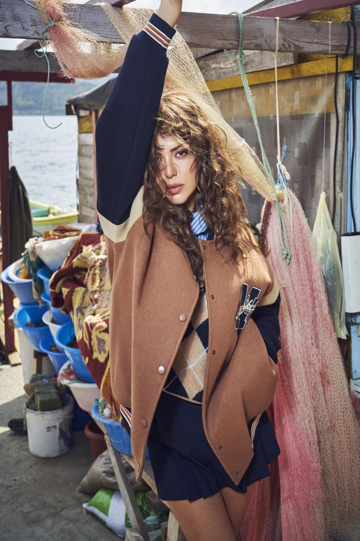 مانتو زنانه مو شتری