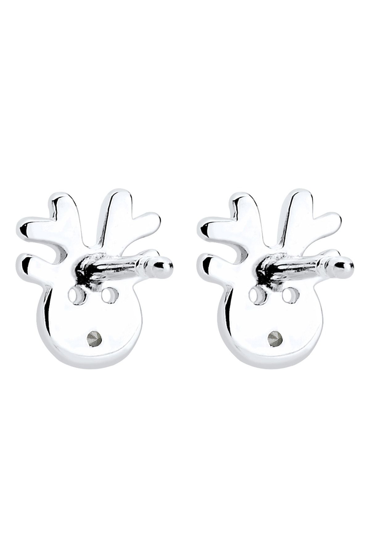 ELLI-Ohrringe Kinder Rentier Kristalle 925 Silber 5