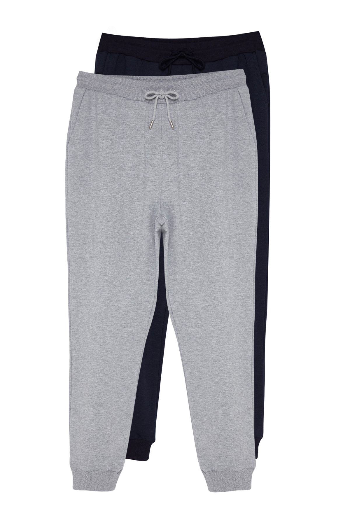 Trendyol Collection-Marineblau 2er-Pack - Jogginghose mit normalem Schnitt und Gummibein TMNAW22EA0279 8